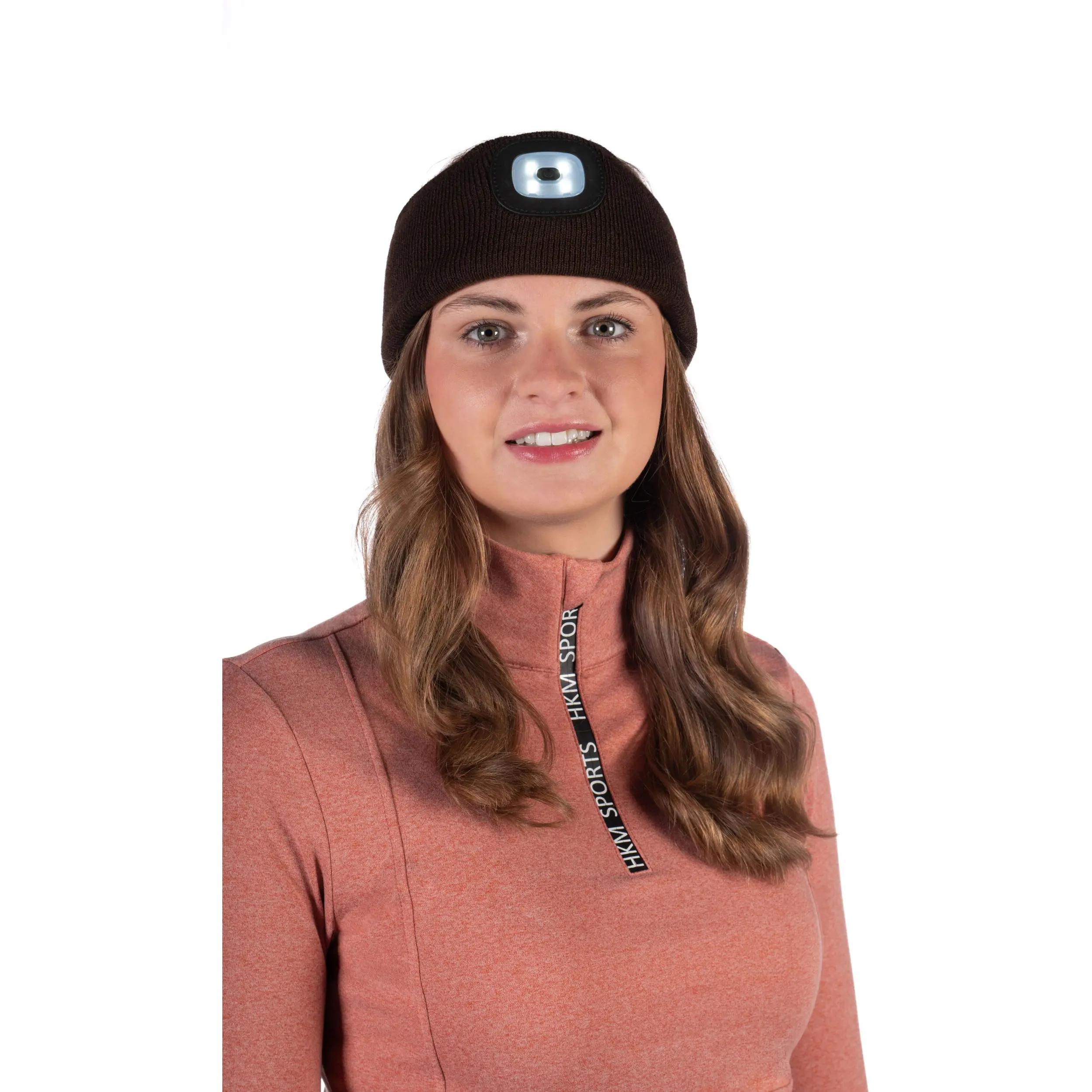 Winter Stirnband mit Licht HONEY dunkelbraun Winter Stirnband mit Licht HONEY dunkelbraun