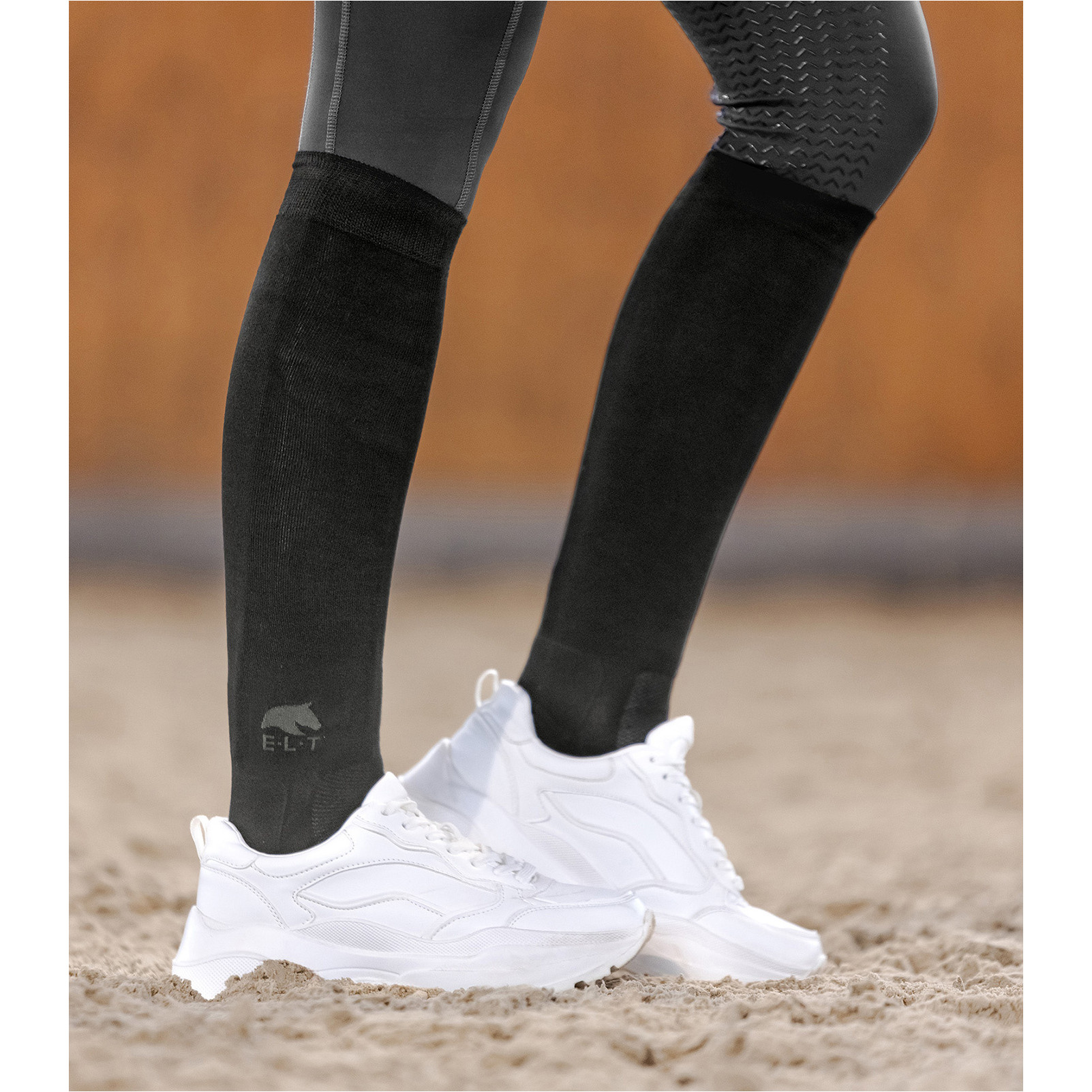 Reitsocken BAMBOO schwarz