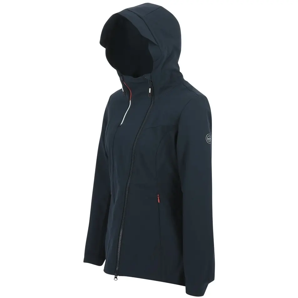 Damen Softshelljacke LILA marineblau