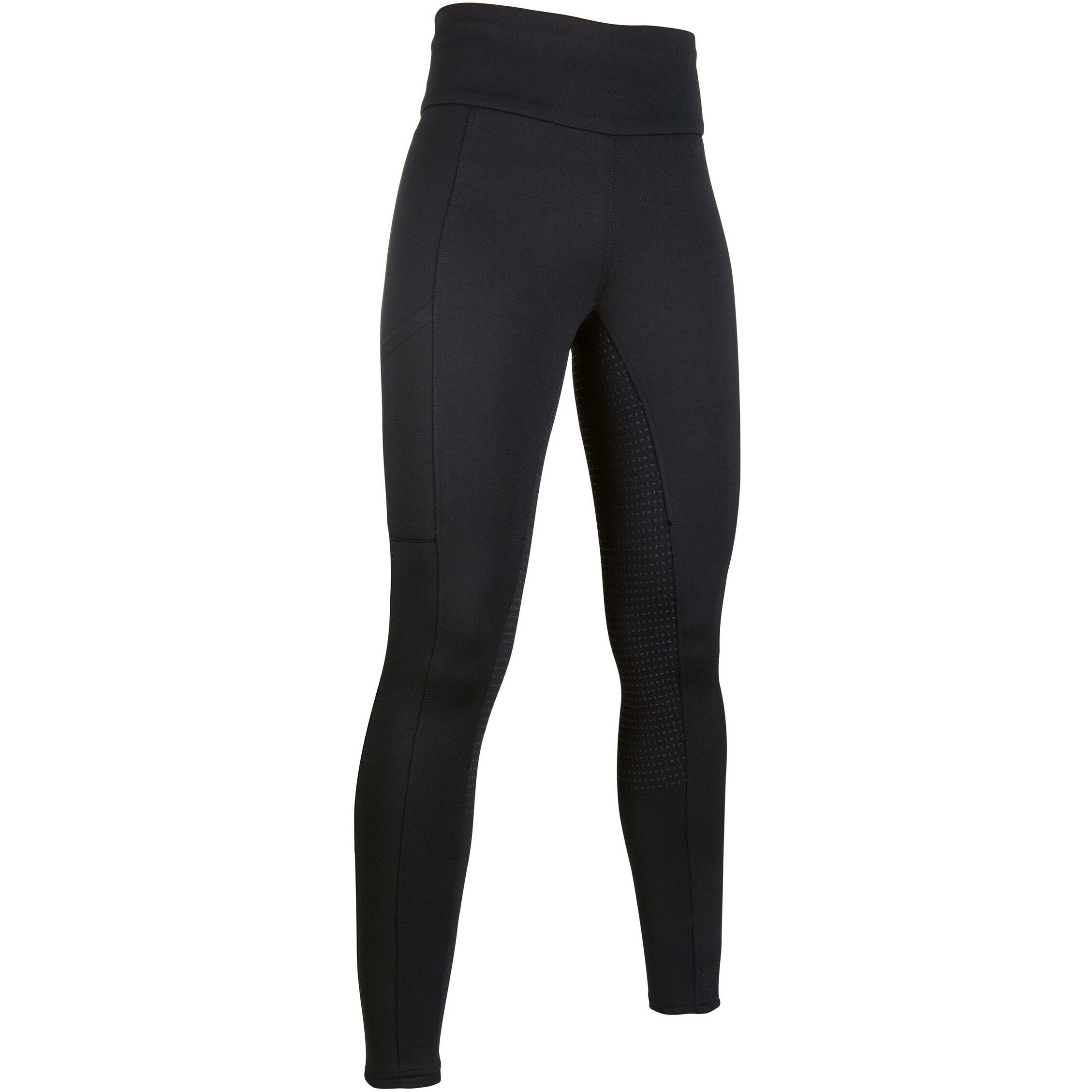 Winter Damen Reitleggings Silikon Vollbesatz COSY STYLE schwarz