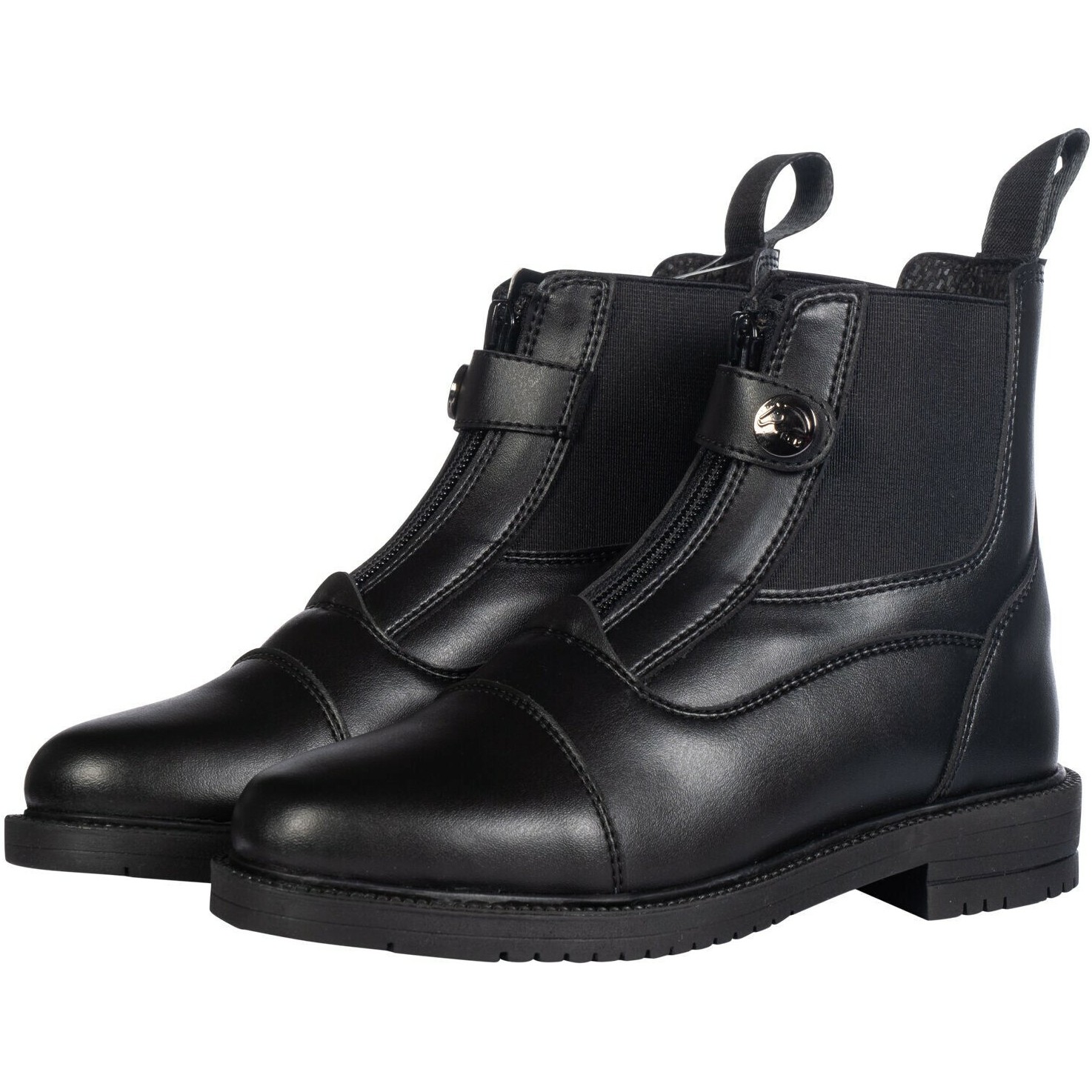 Reitstiefeletten SINA KIDS Kunstleder schwarz Reitstiefeletten SINA KIDS Kunstleder schwarz