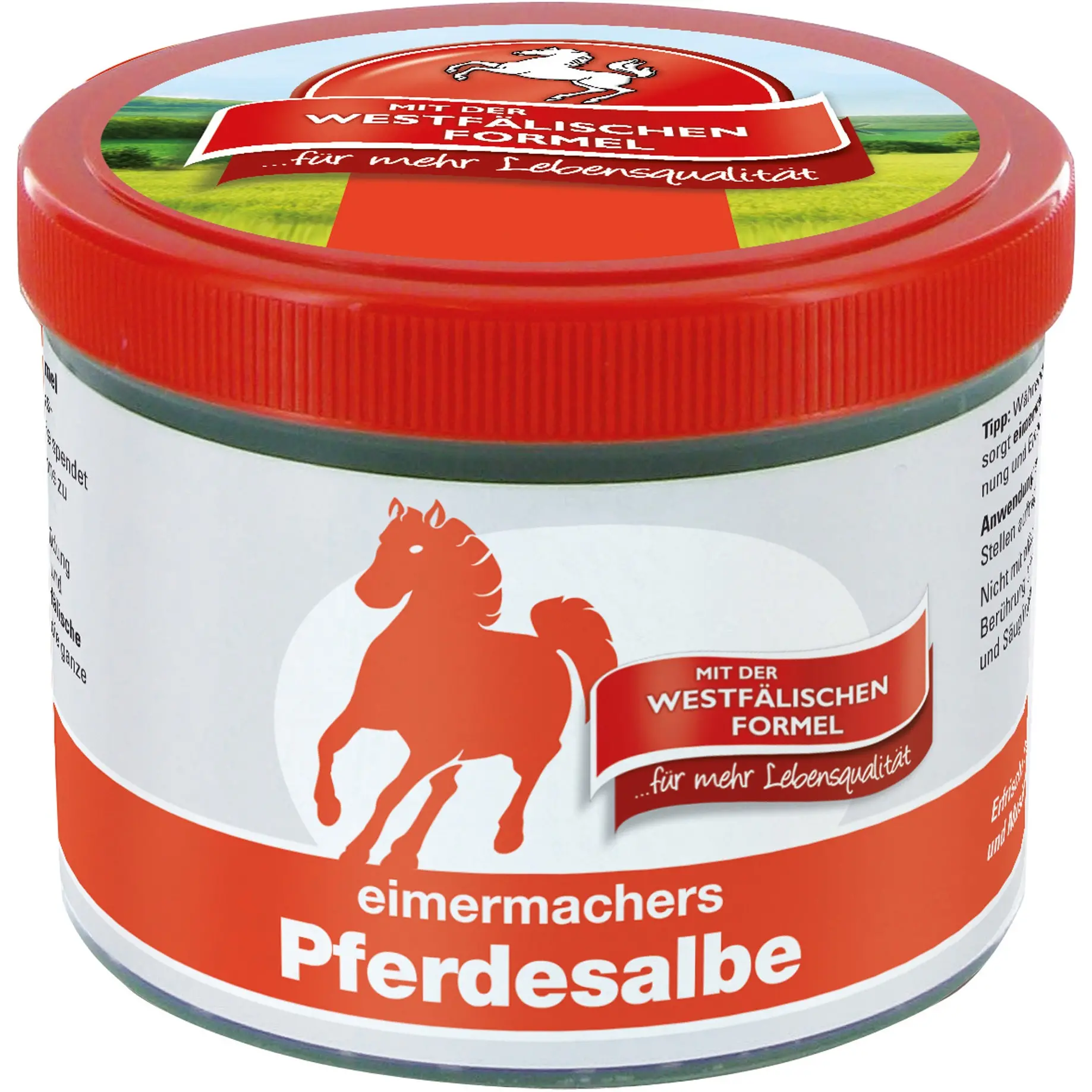 Eimermachers Pferdesalbe Dose