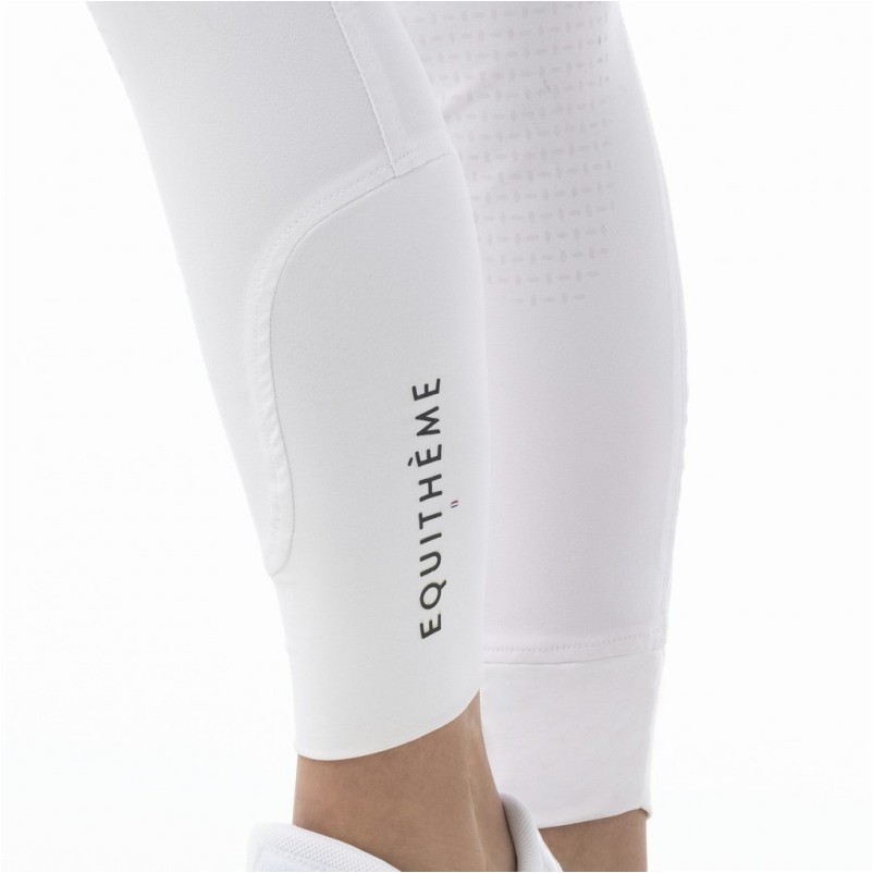 Damen Reithose Silikon Kniebesatz GIZEL weiß