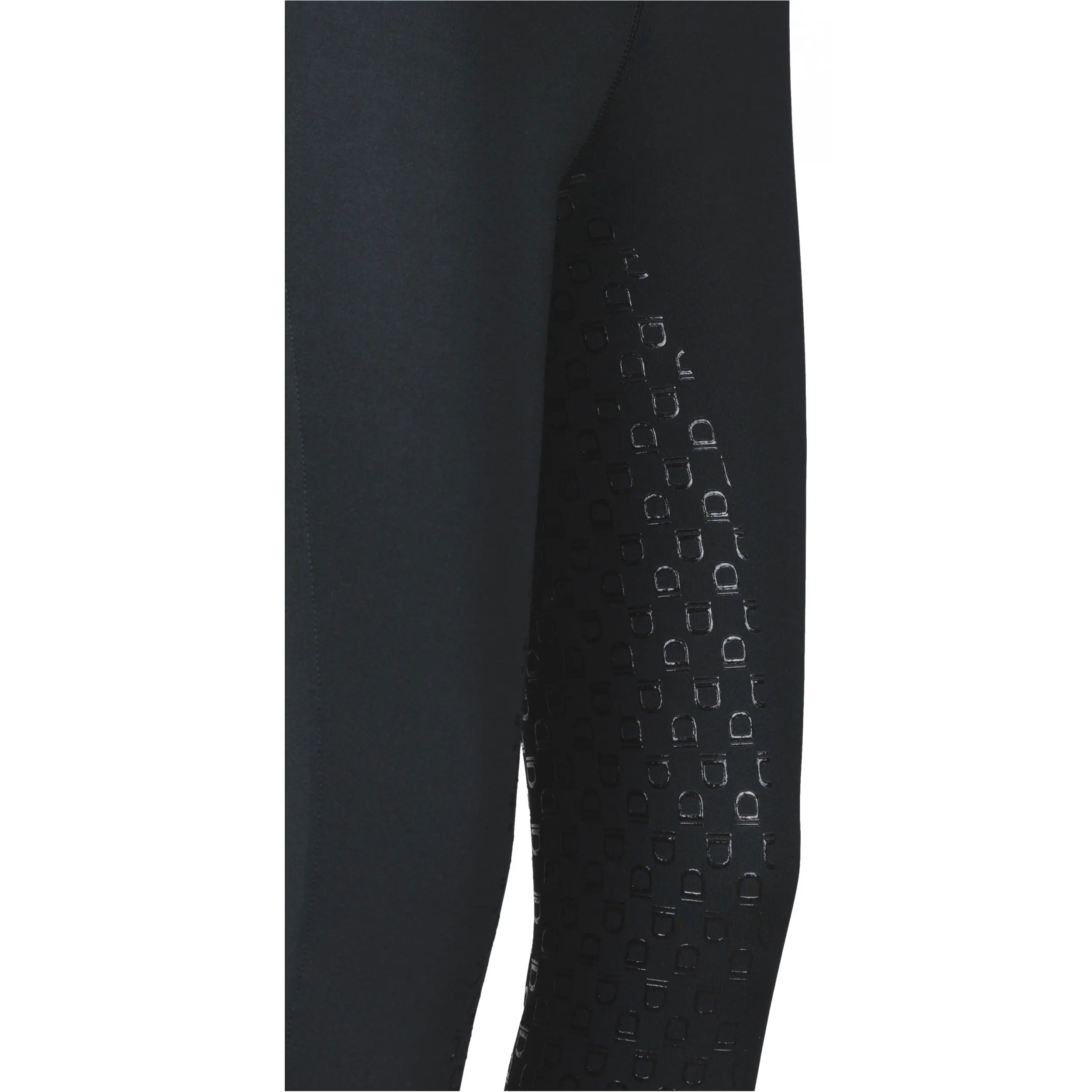 Winter Kinder Reitleggings Silikon Vollbesatz LILIANA schwarz