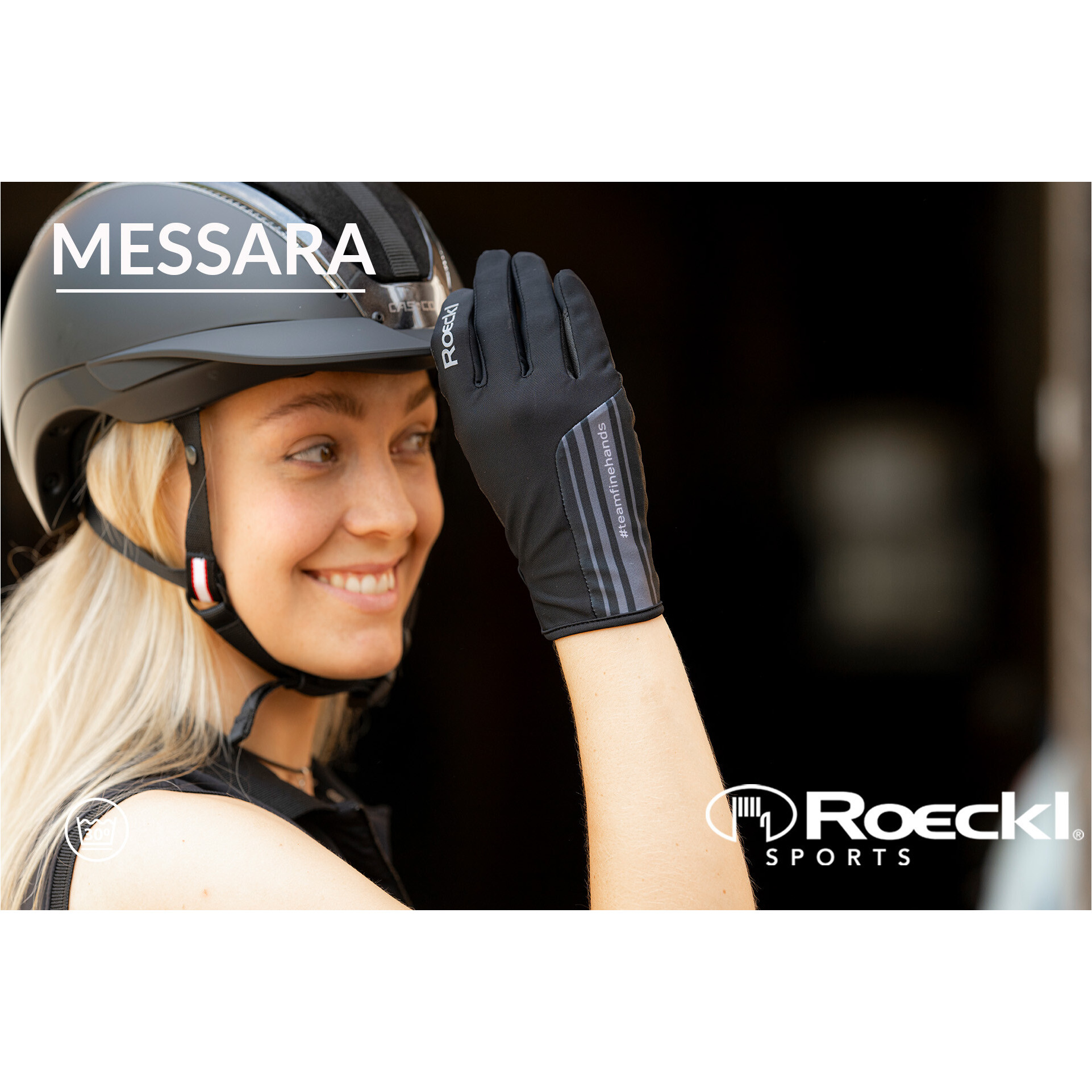 Reithandschuhe MESSARA schwarz