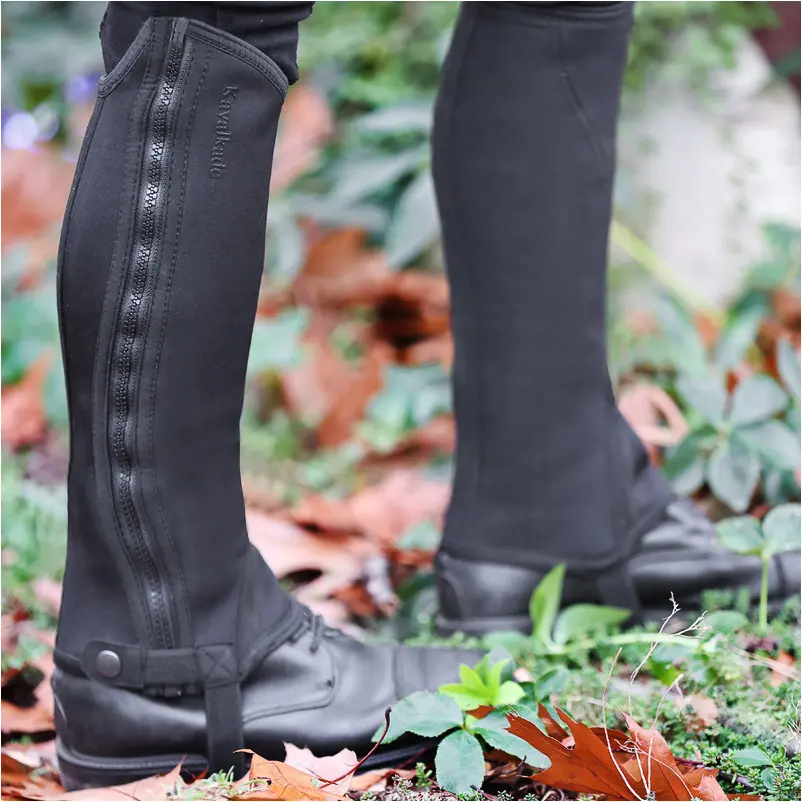 Minichaps LASSE KIDS Vegan schwarz