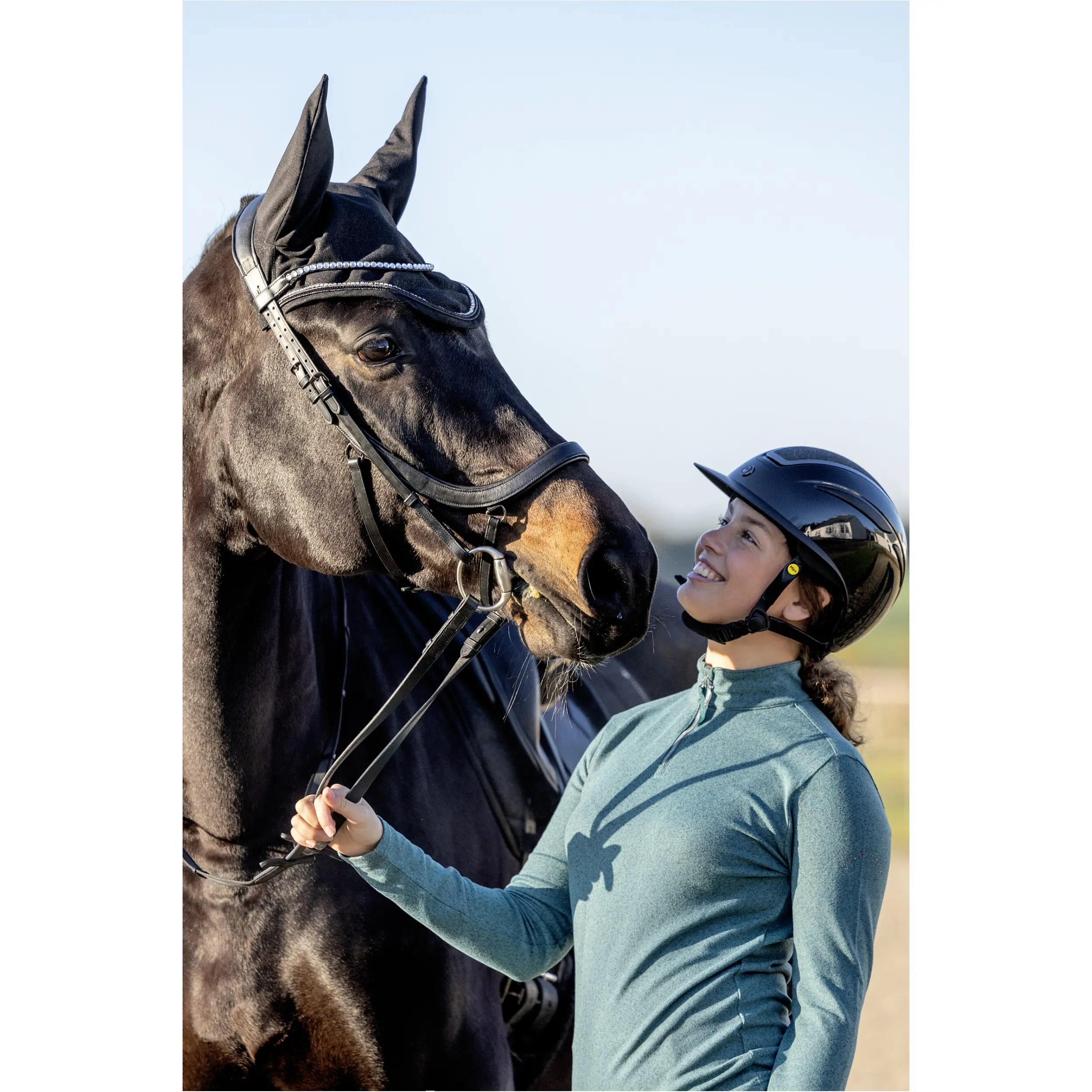 Trensenzaum anatomisch VINJA schwarz Trensenzaum anatomisch VINJA schwarz