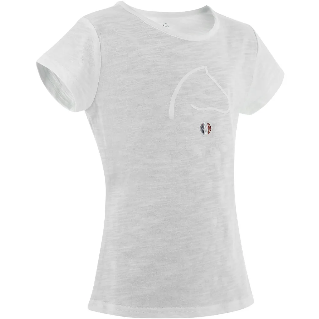 Kinder T-Shirt CLAIRE weiß