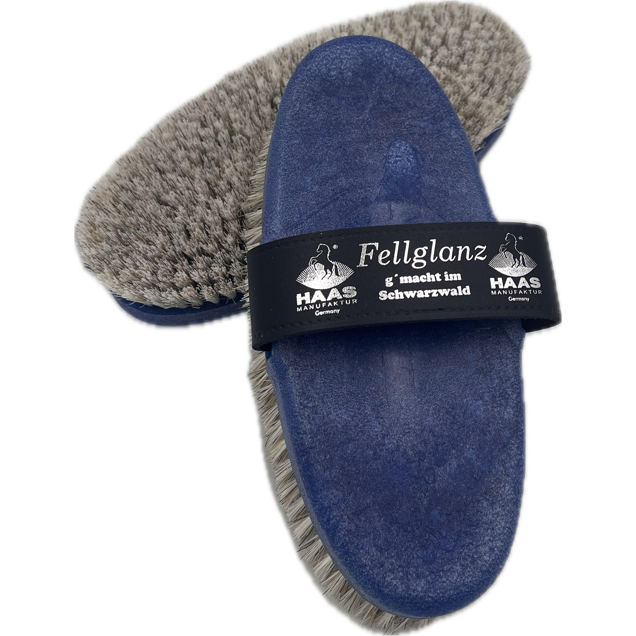 Fellglanzbürste jeansblau