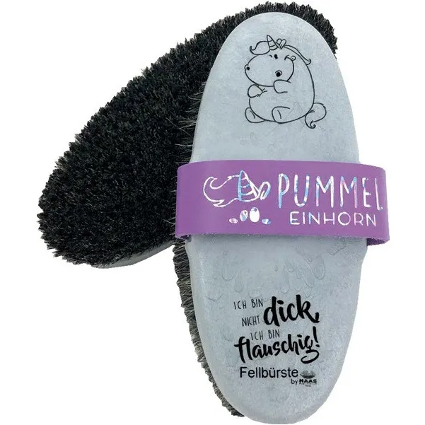 Fellbürste Pummel silber