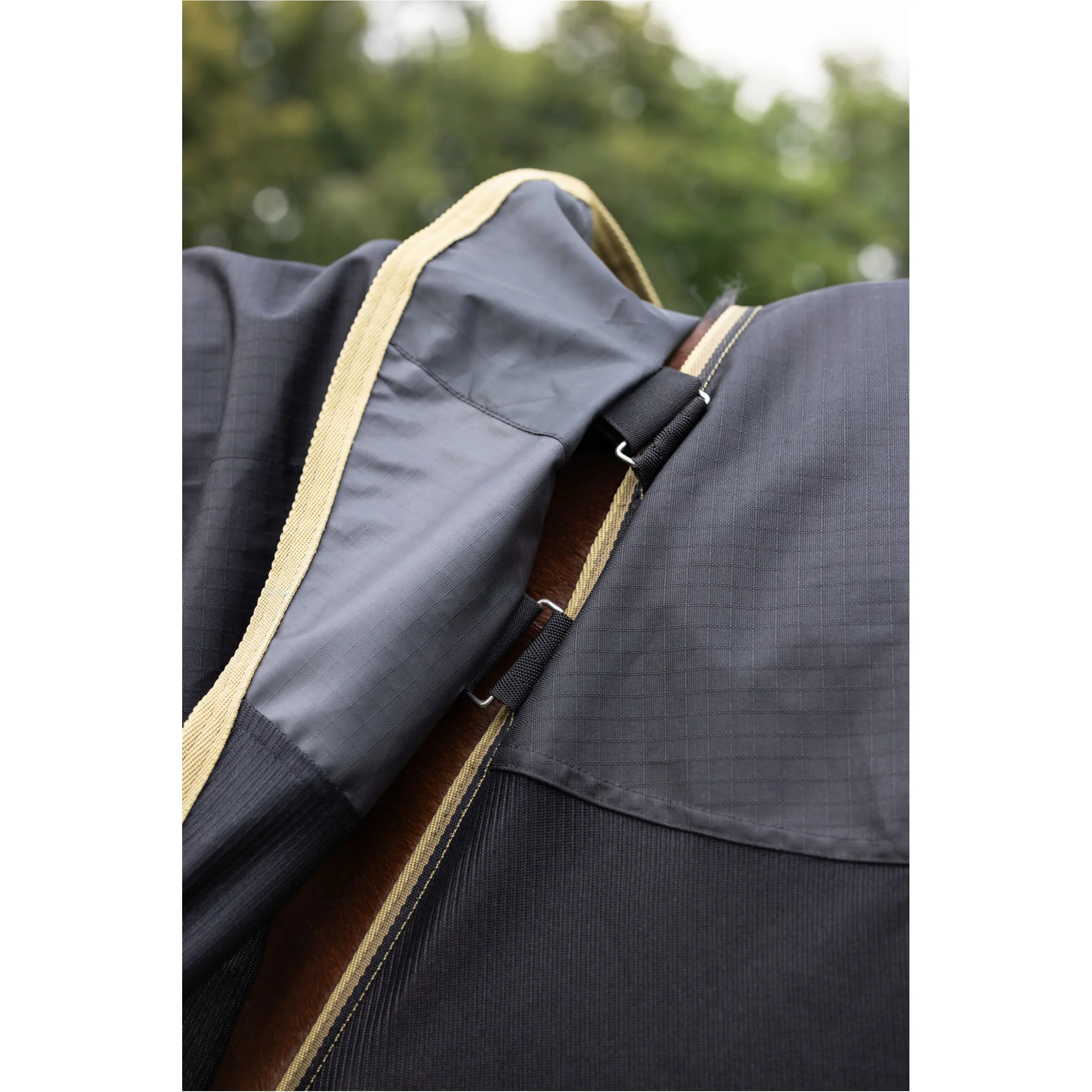 Regendecke Halsteil (abnehmbar) F/S 2026 black