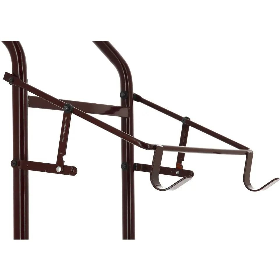 Sattelablage-Rollwagen bordeauxrot