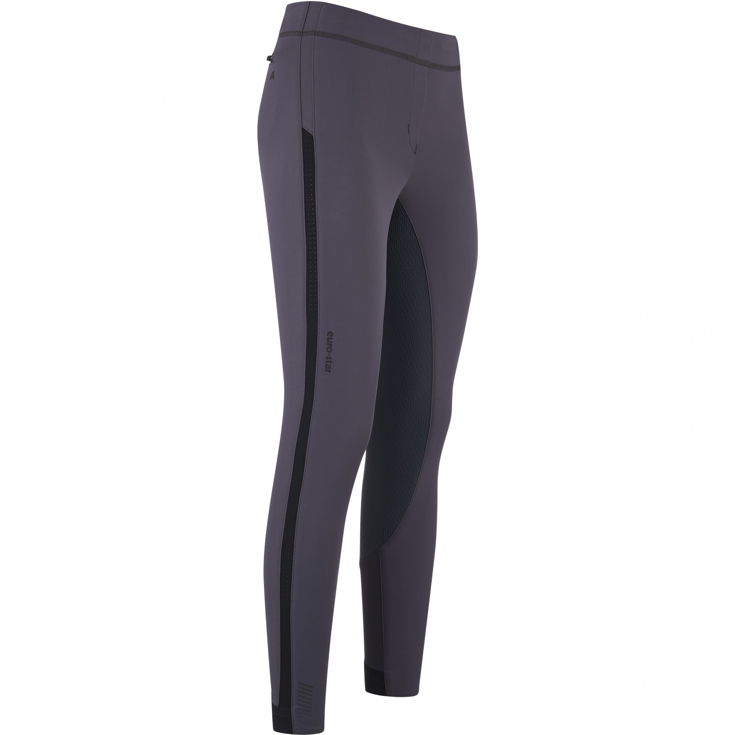 Damen Reitleggings Silikon Vollbesatz EBONY PREMIUM periscope