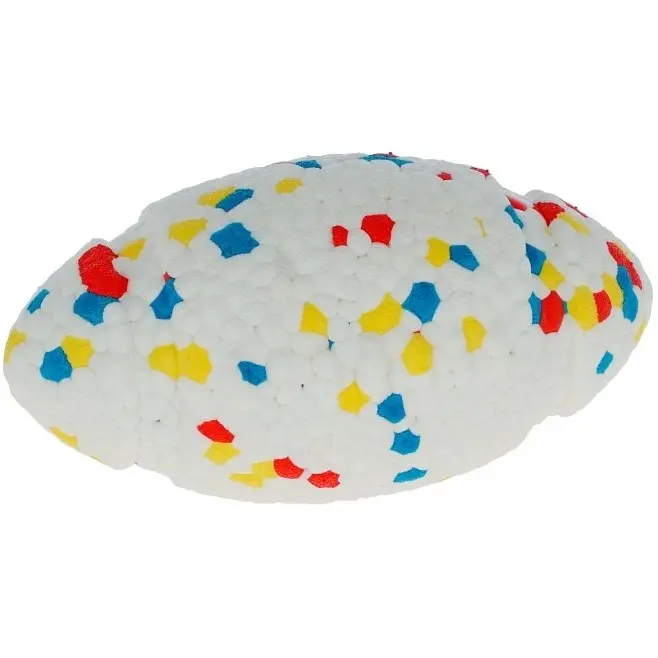 Footbal E-TPU weiß/bunt 13,7x7,5x8,5cm