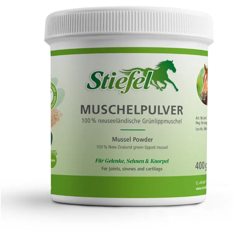 Muschelpulver für Gelenke, Sehnen und Knorpel 400g
