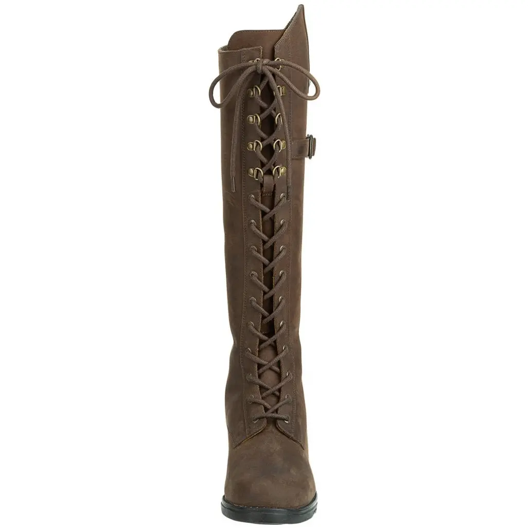 Damen Reitstiefel LONGFORD ALL YEAR Echtleder waxy brown