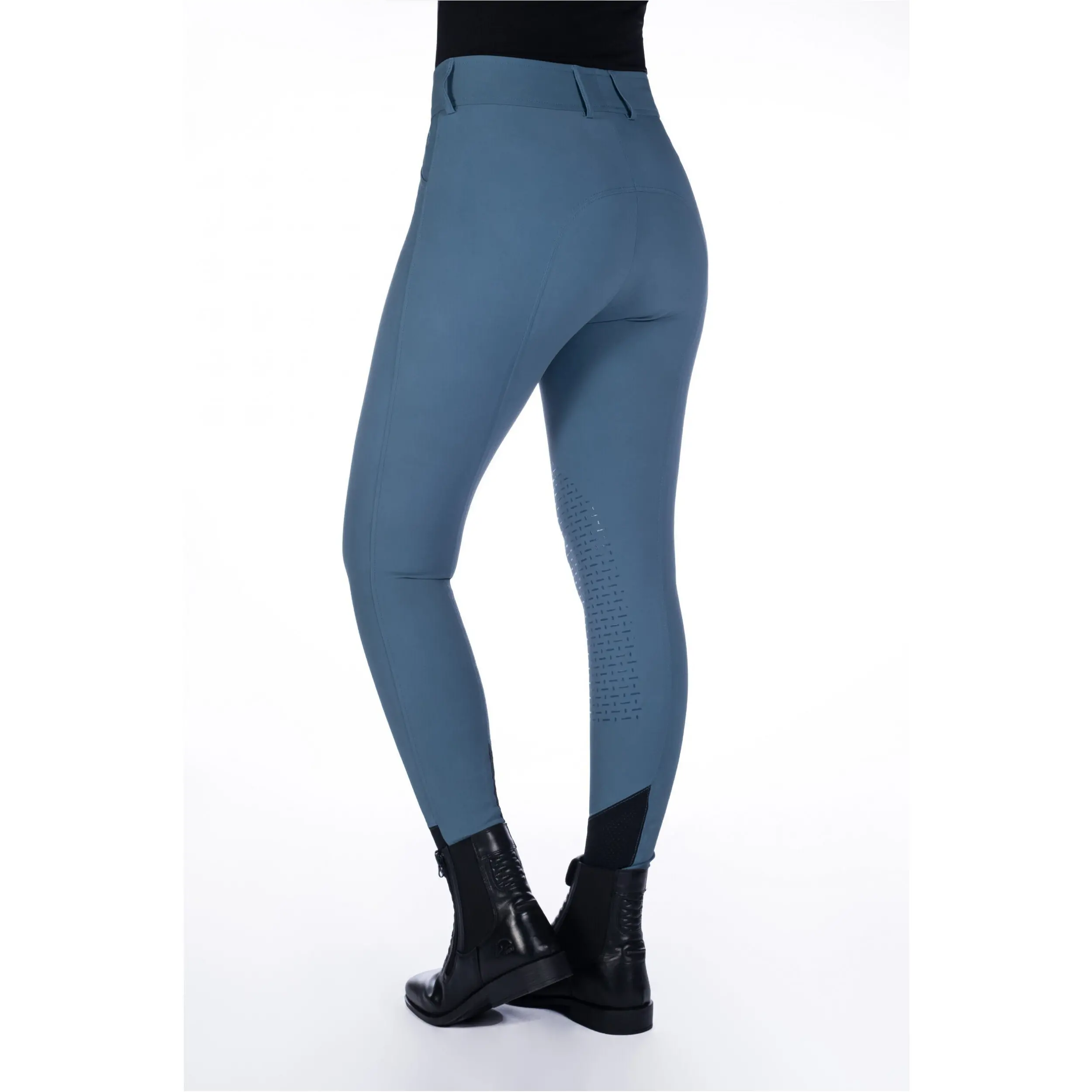 Damen Reithose Silikon Kniebesatz TAMPA rauchblau Damen Reithose Silikon Kniebesatz TAMPA rauchblau