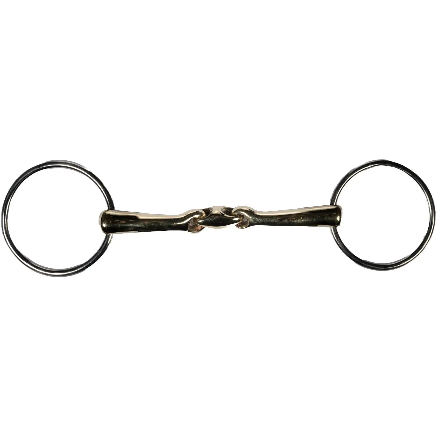 Wassertrense anatomisch doppelt gebrochen PRO BALANCE Edelstahl/Argentan 14mm 