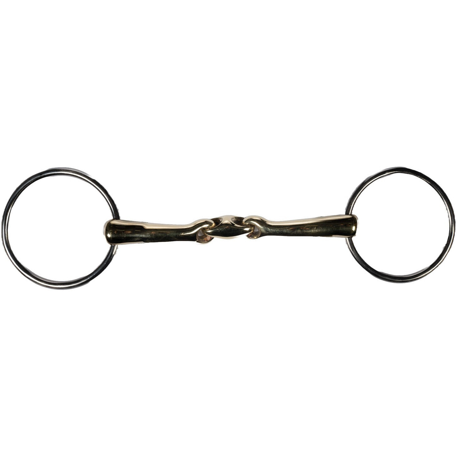 Wassertrense anatomisch doppelt gebrochen PRO BALANCE Edelstahl/Argentan 14mm 