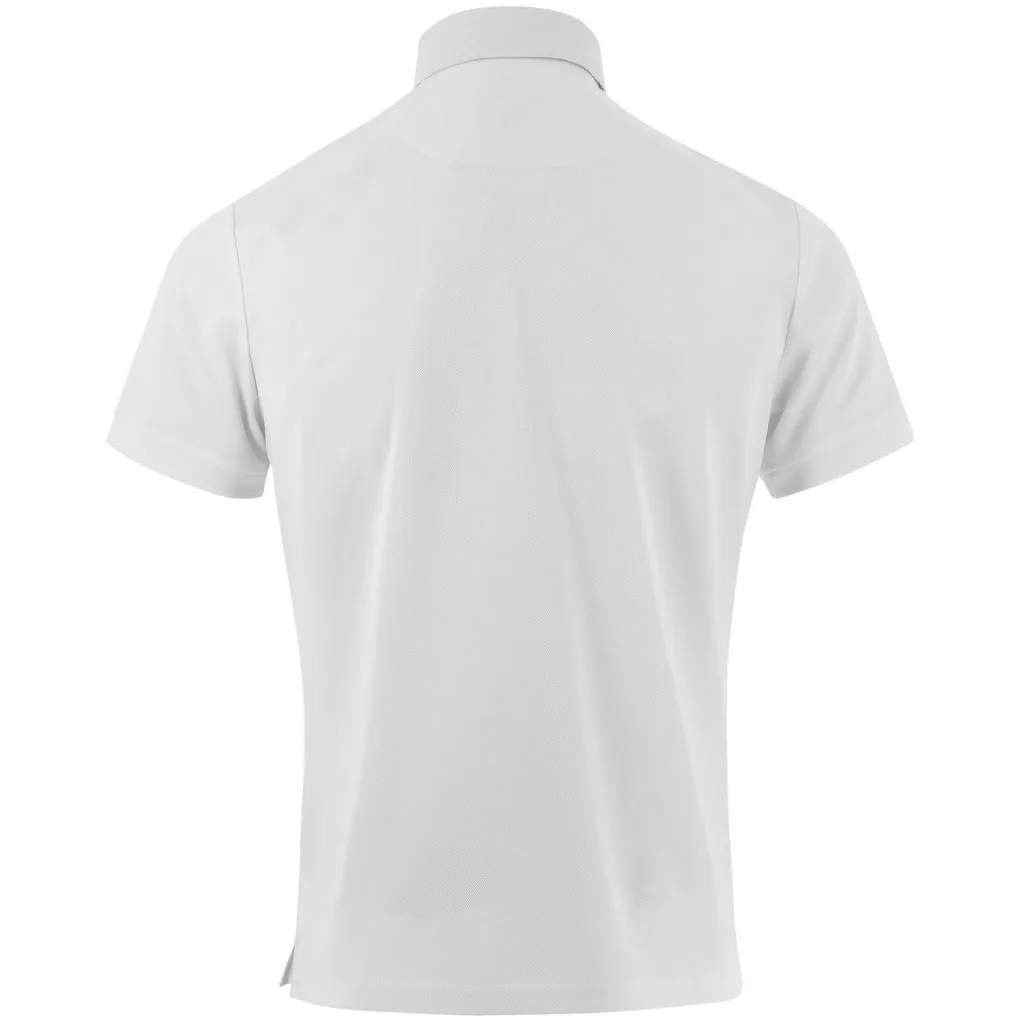 Herren Mesh-Poloshirt EDY weiß