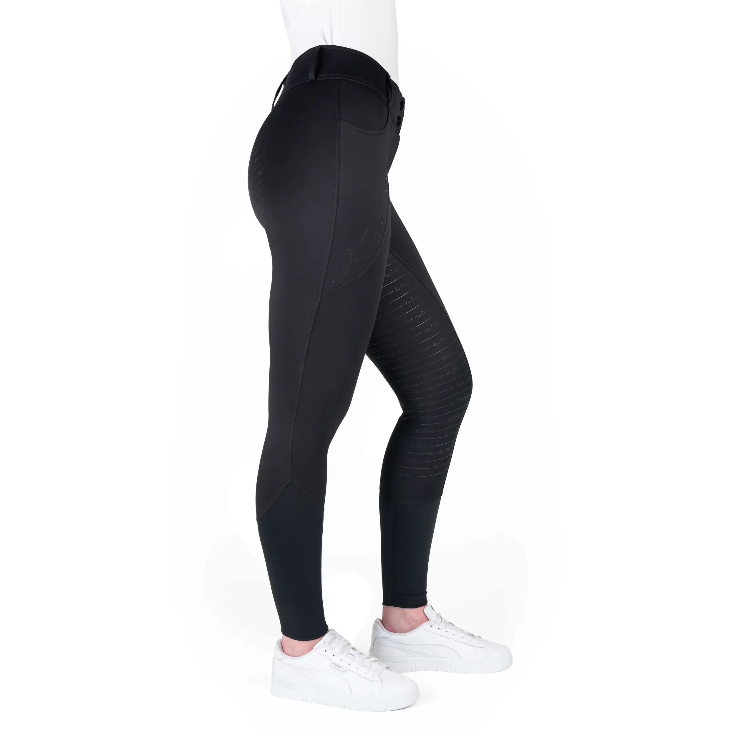 Damen Reithose Silikon Vollbesatz Je t’aime EK-ELSA schwarz