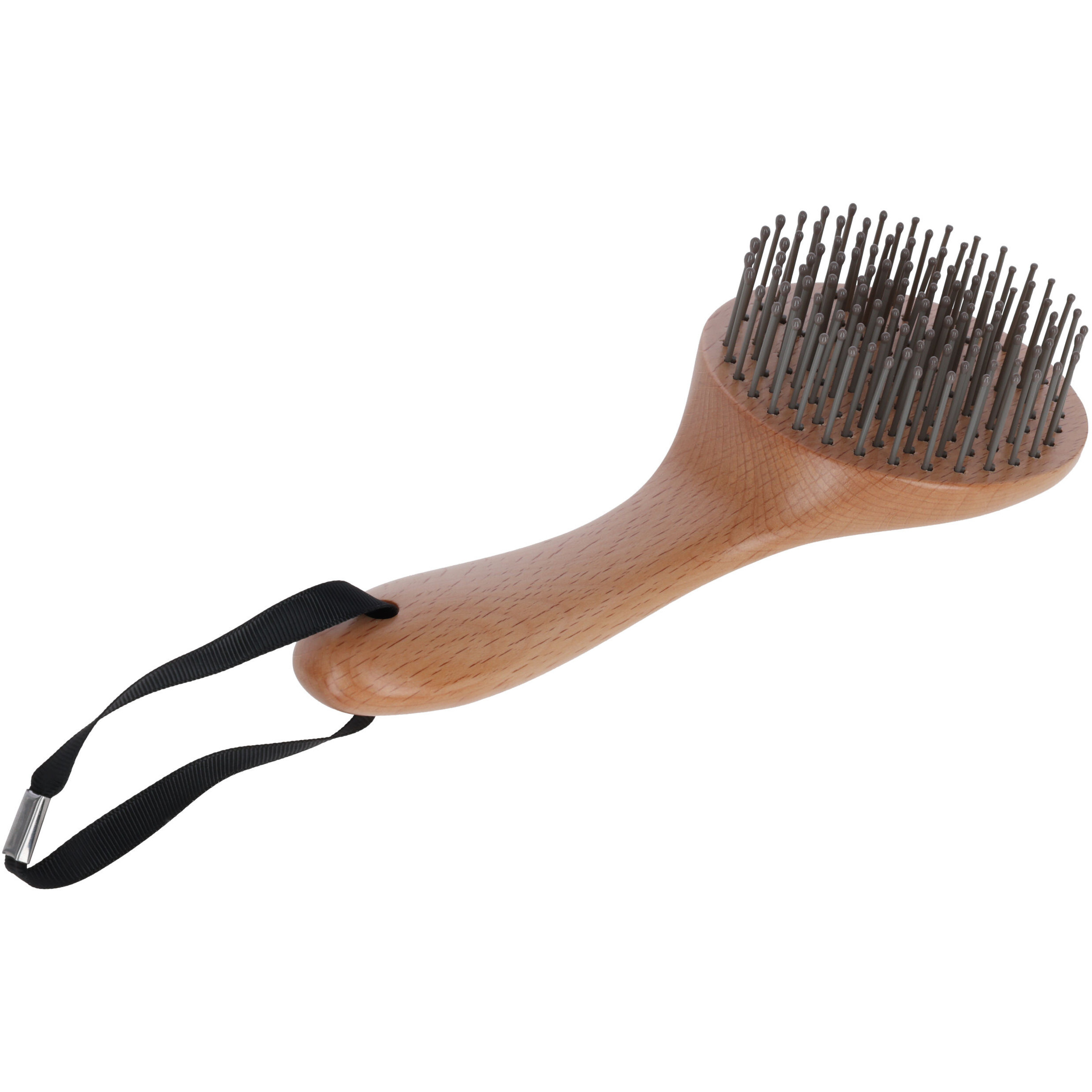 Mähnen- und Schweifbürste holzfarben