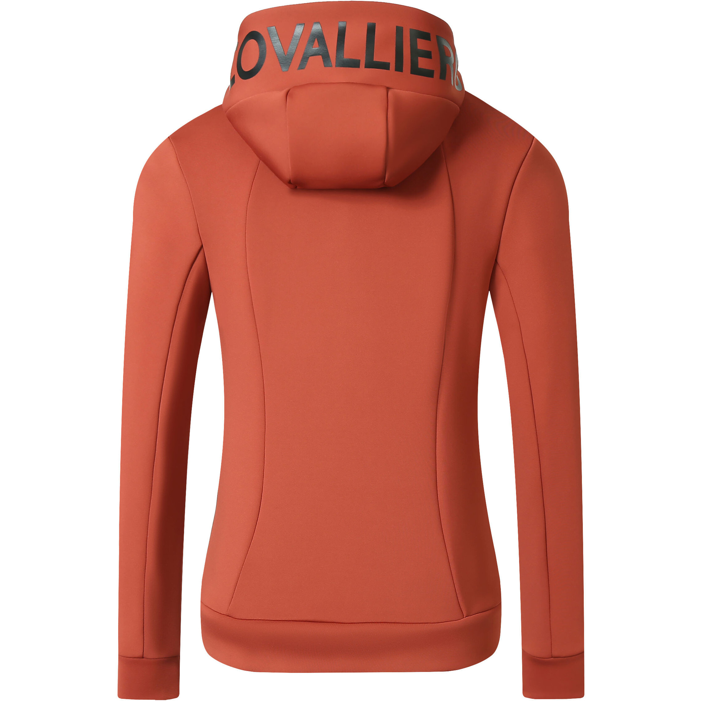 Damen Hoodyjacke H/W 2025 rust