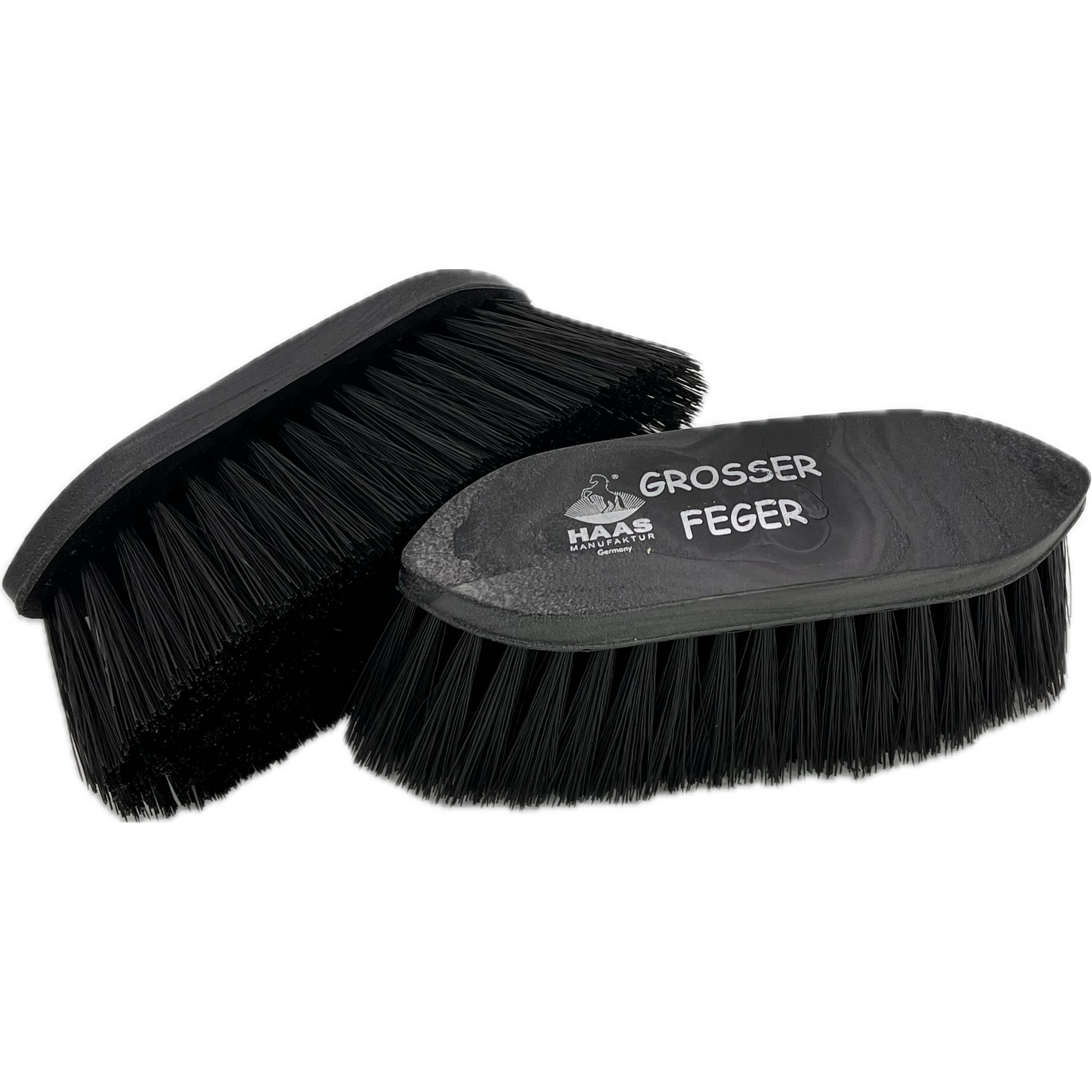 Mähnenbürste groß 8cm GROSSER FEGER schwarz