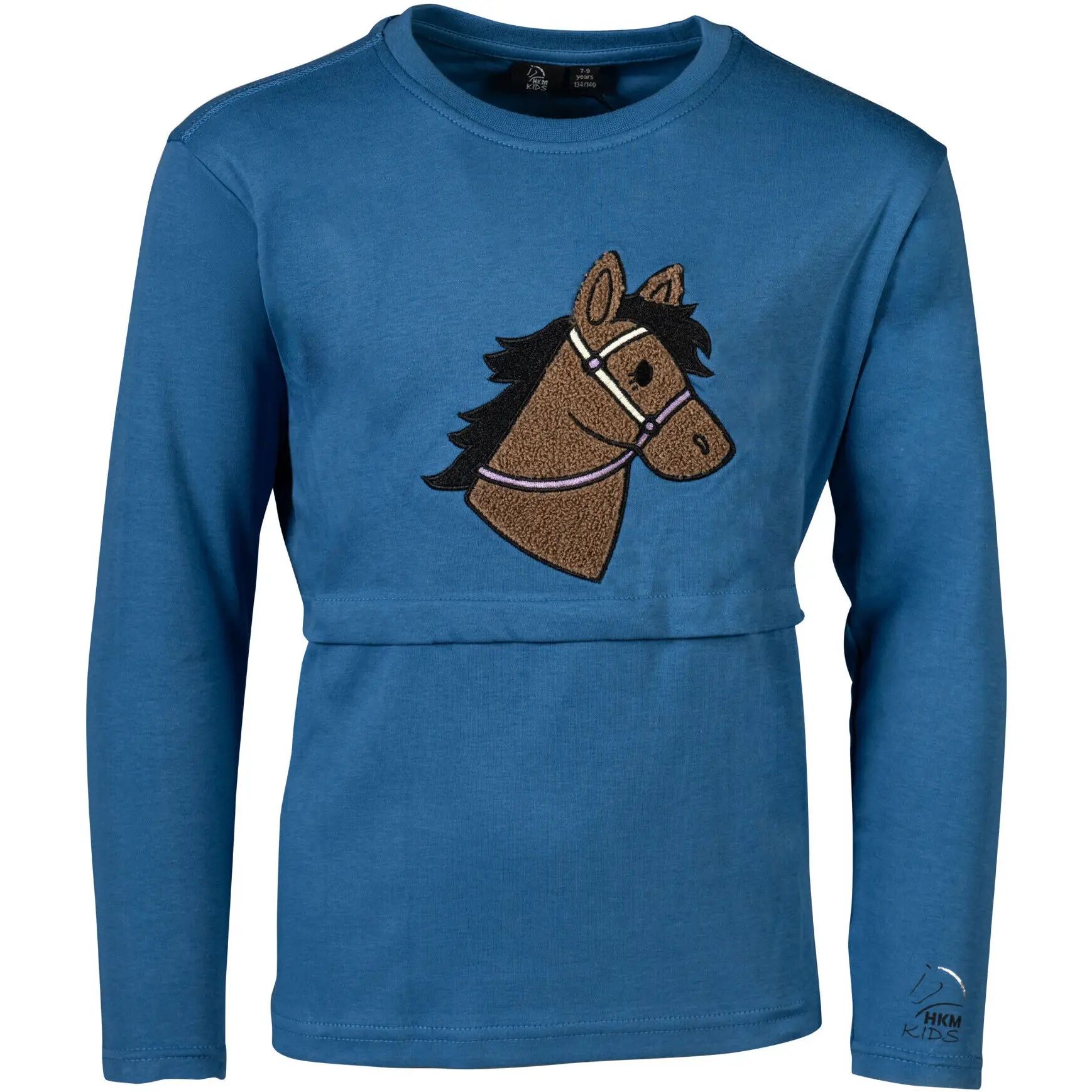 Kinder Langarmshirt MIA blau