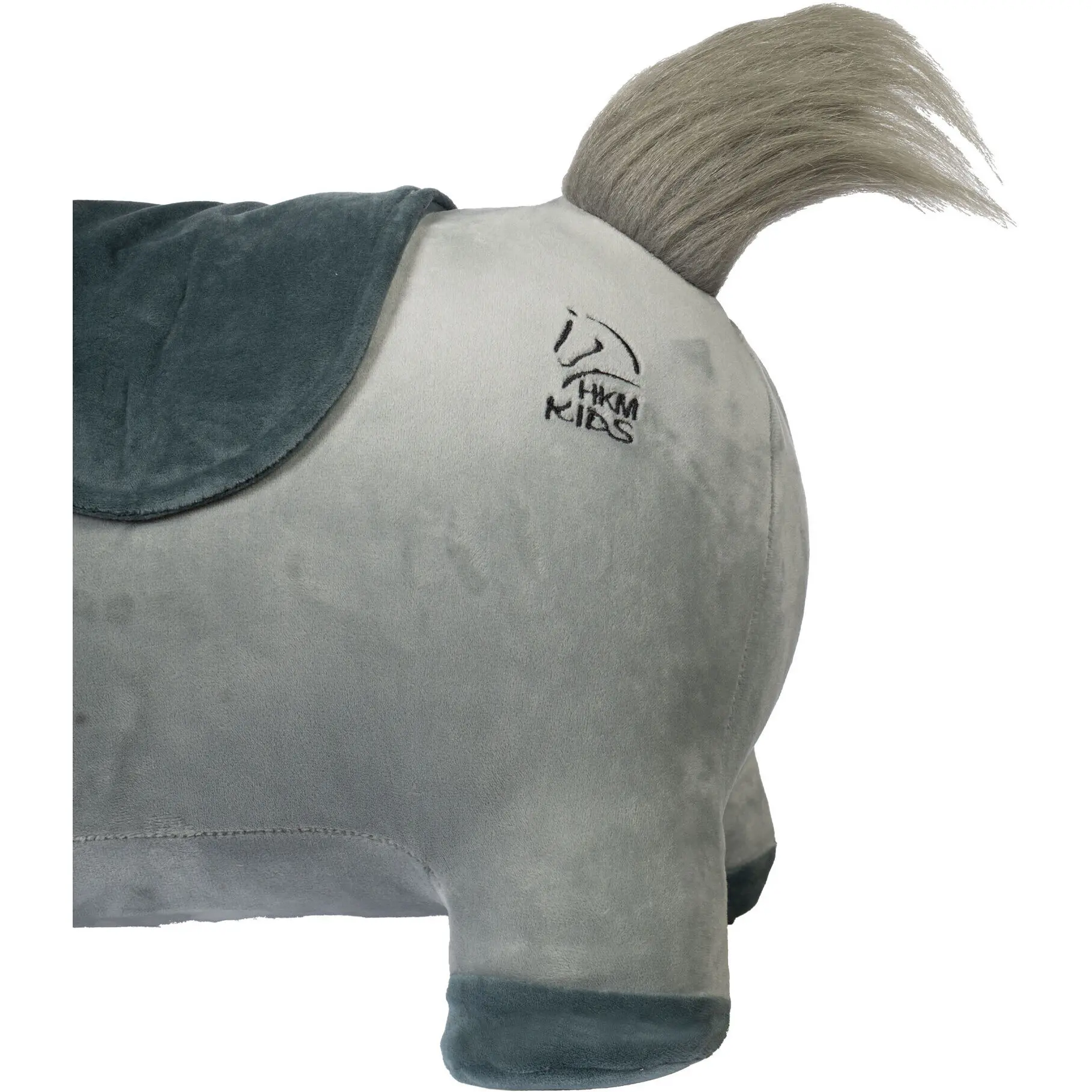 Hüpfpferd grau