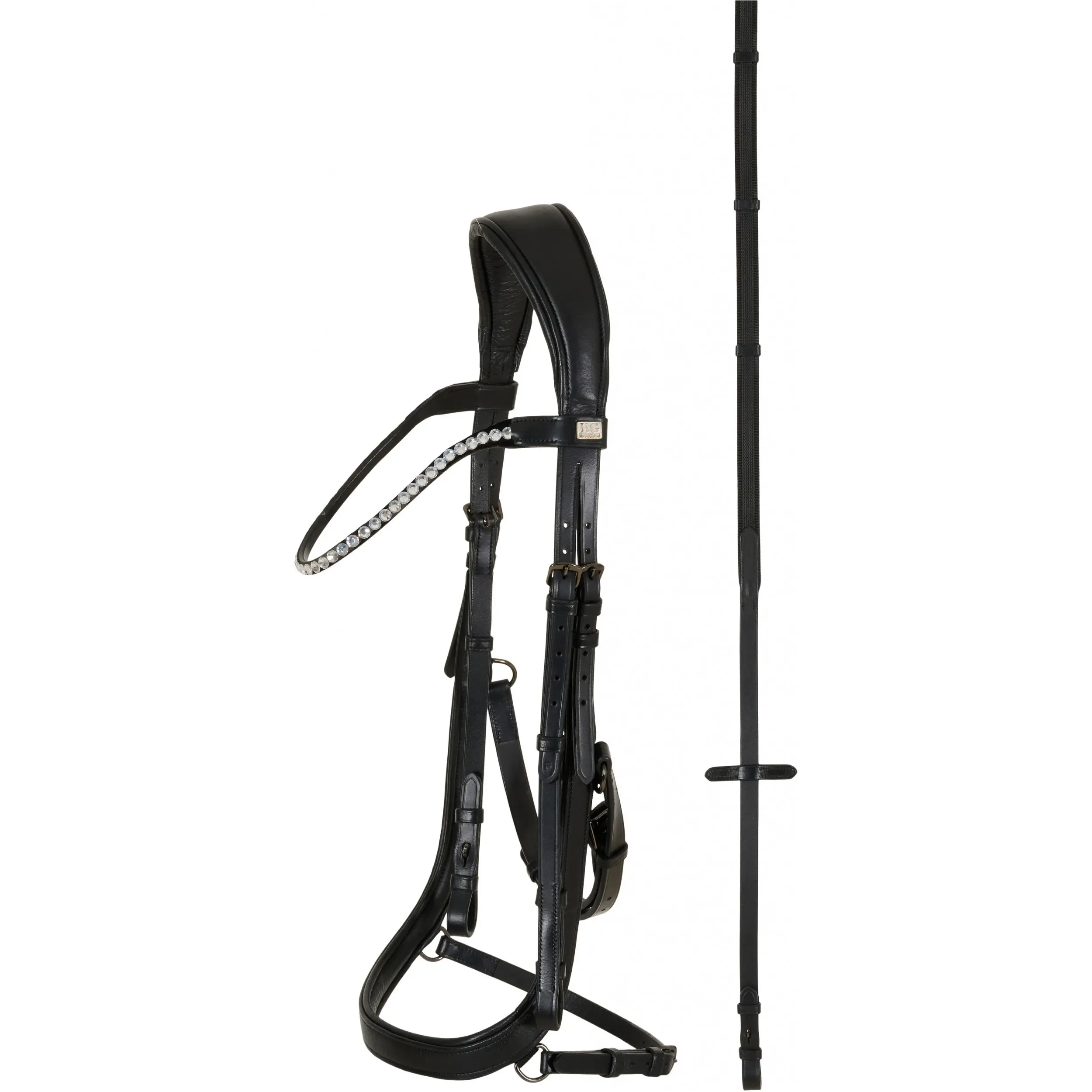 Trensenzaum anatomisch VINJA schwarz Trensenzaum anatomisch VINJA schwarz