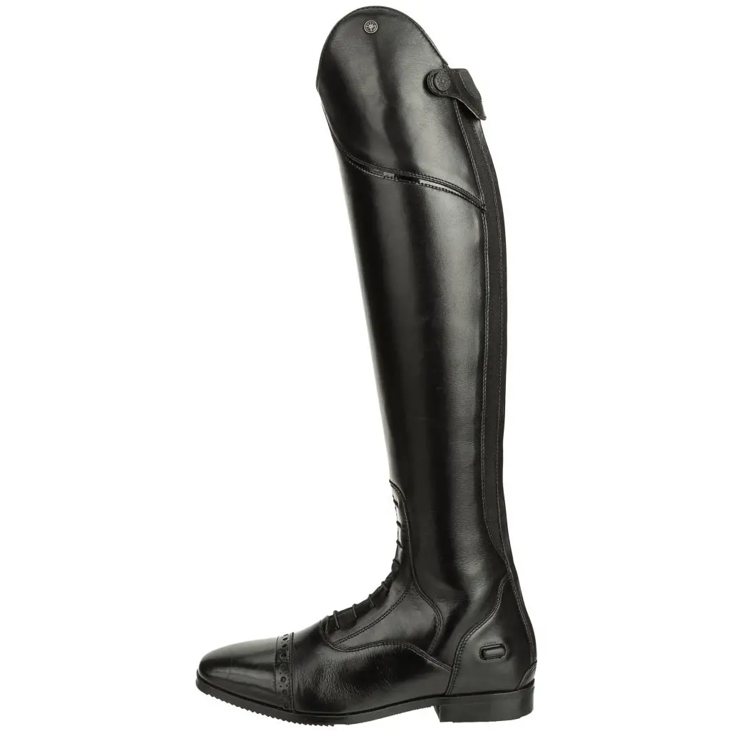 Damen Reitstiefel FLORENTINA TALL Echtleder schwarz