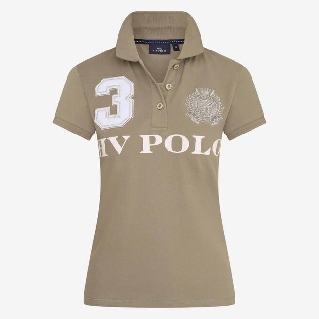 Damen Poloshirt Favouritas Gold HV Polo oil green Damen Poloshirt Favouritas Gold HV Polo oil green