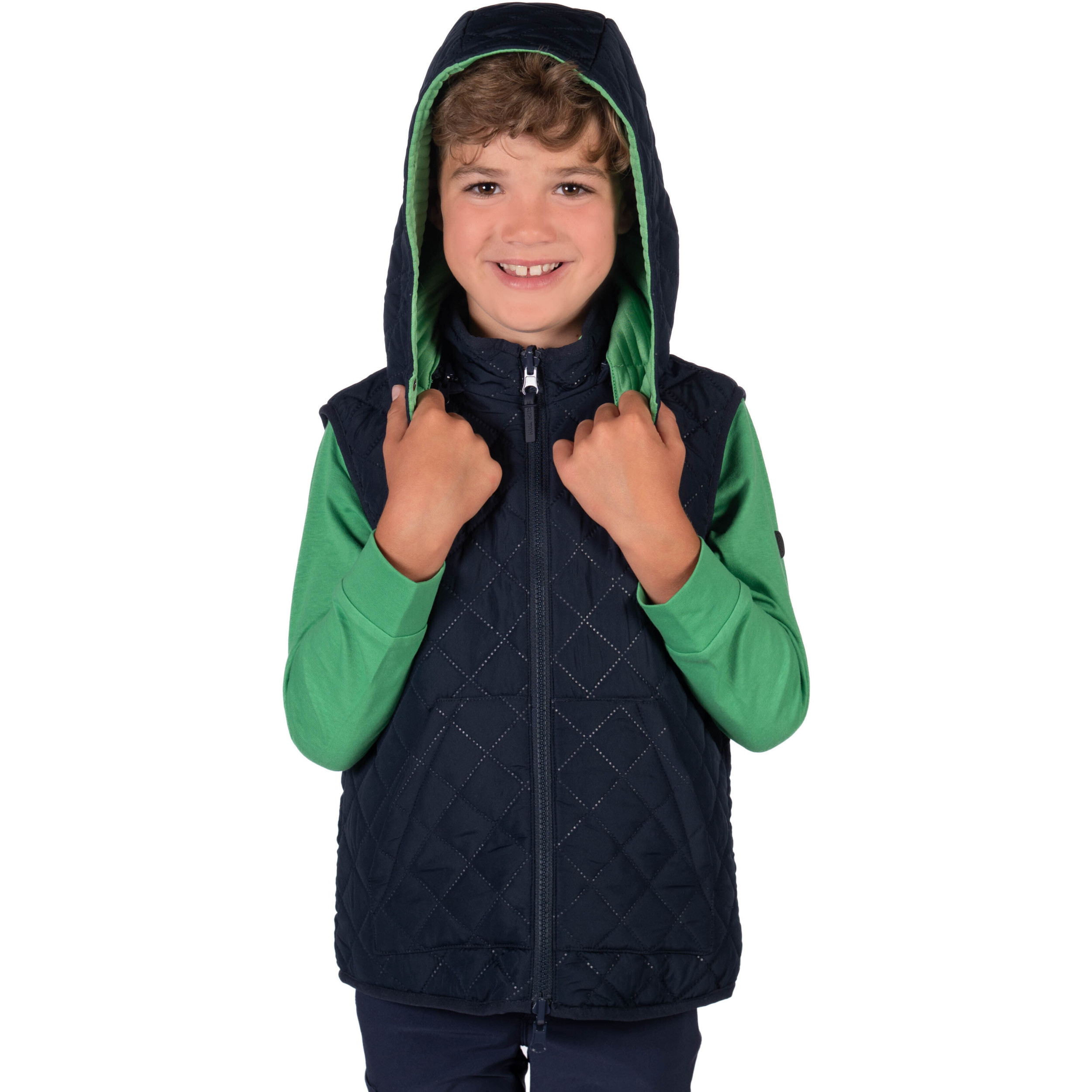 Kinder Wendeweste MAUI dunkelblau/grün Kinder Wendeweste MAUI dunkelblau/grün
