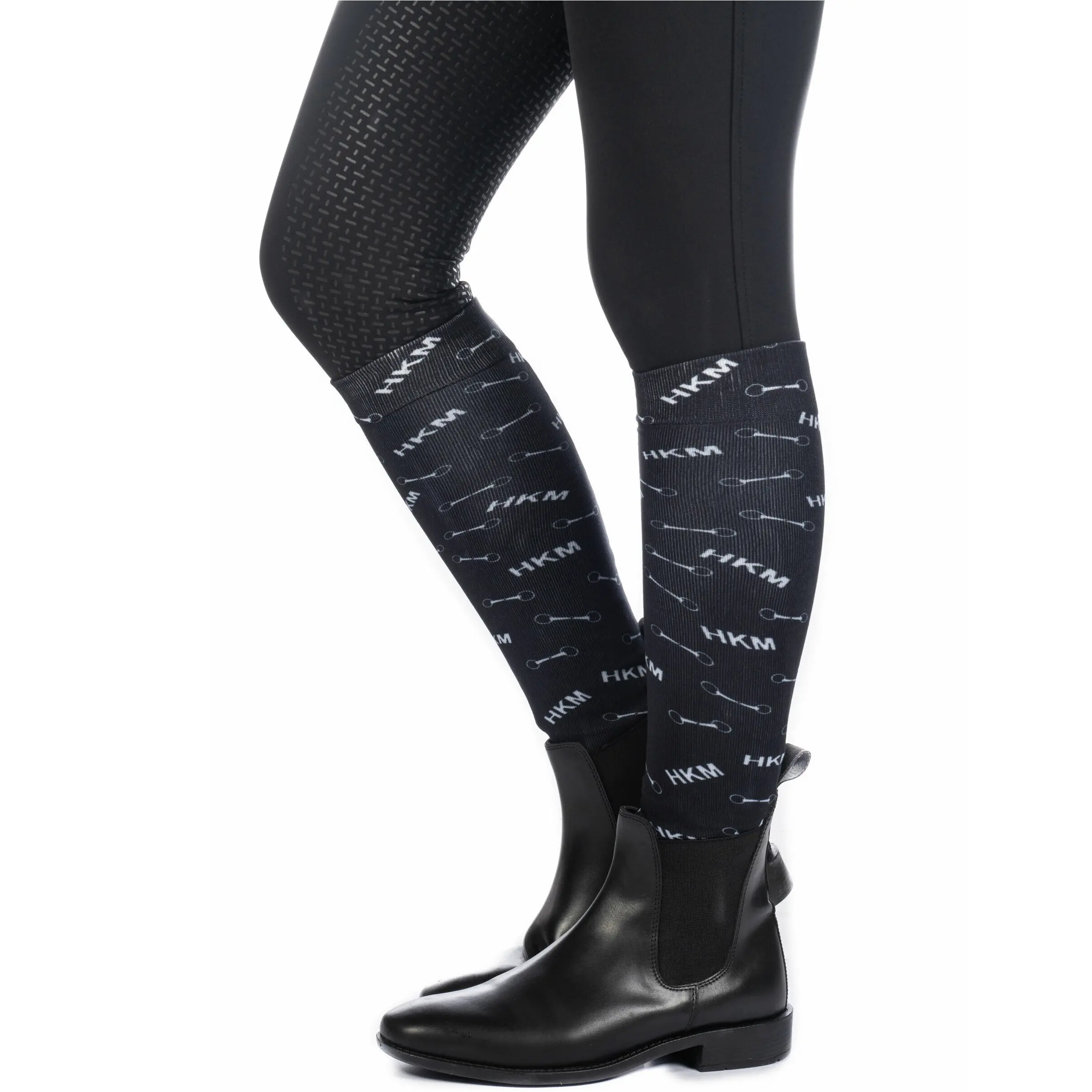 Damen Reitsocken MELLOW schwarz