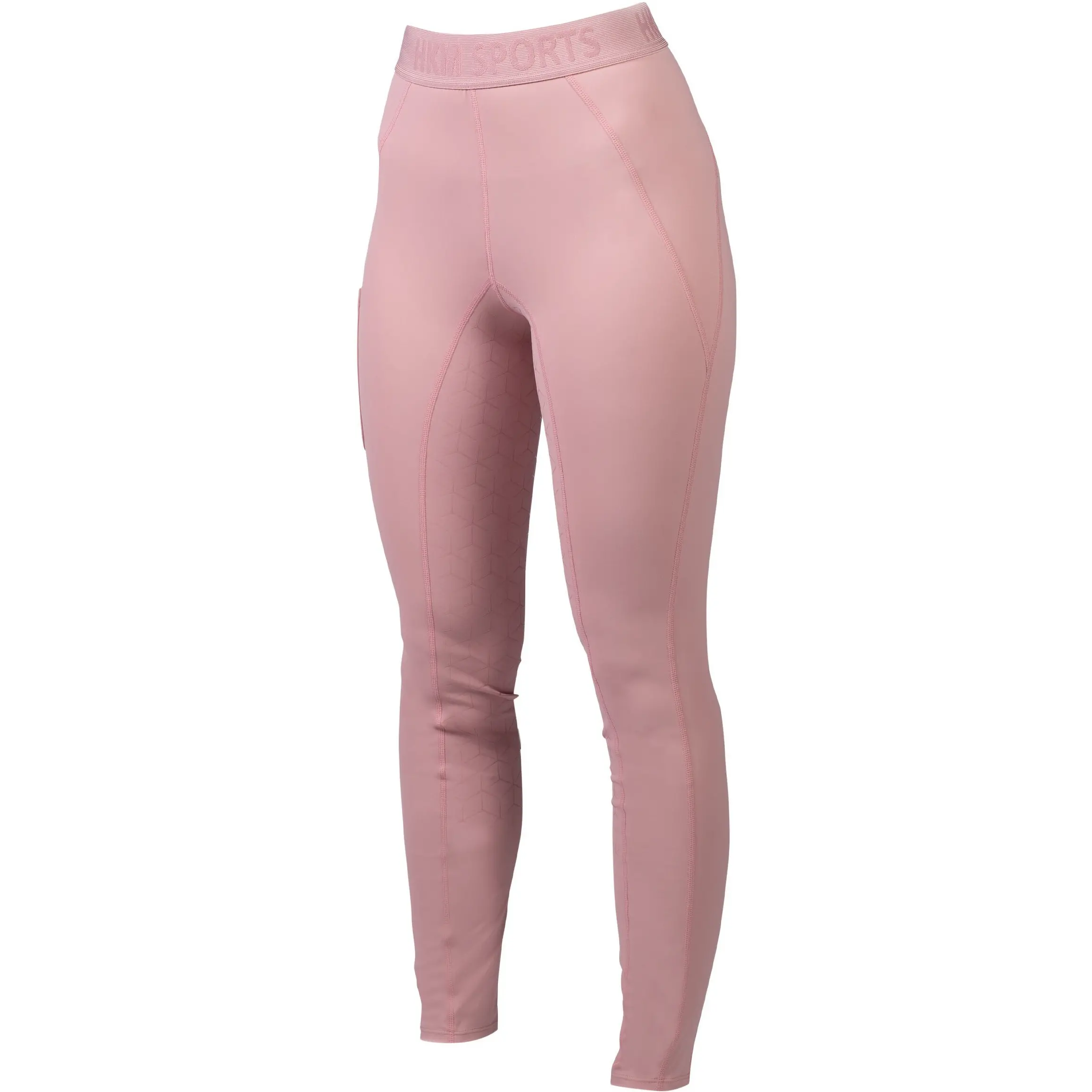 Kinder Reitleggings Silikon Vollbesatz TABEA altrosa