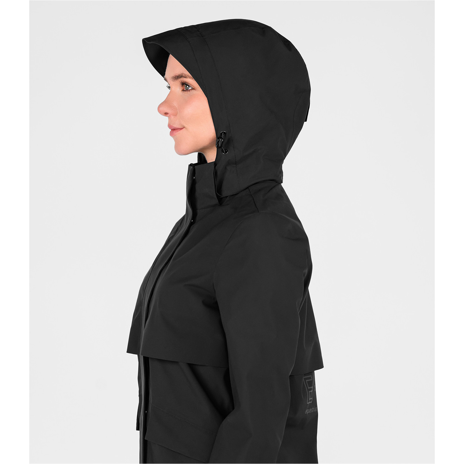 Damen Regenjacke reflektierend PERFORMANCE schwarz