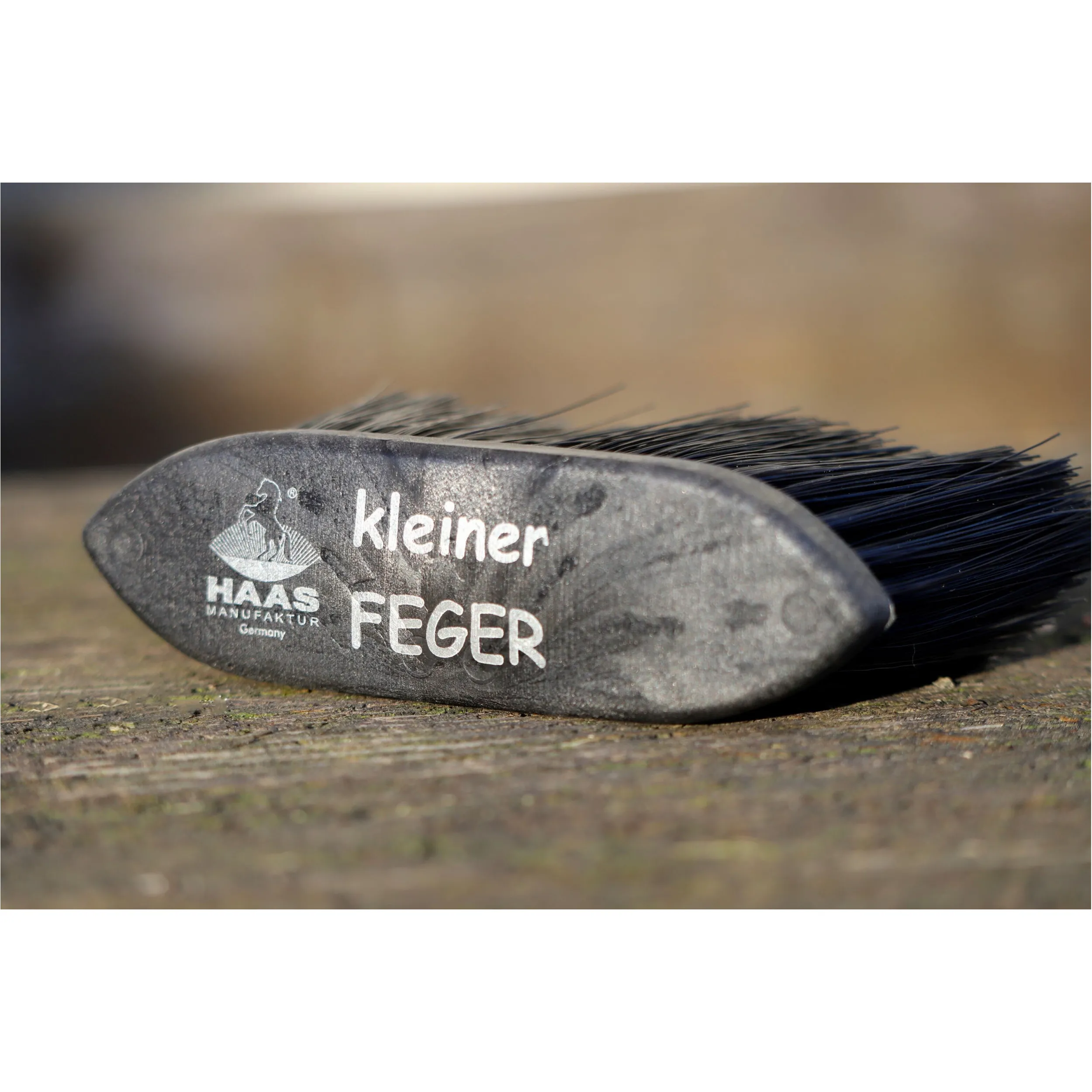 Mähnenbürste klein 8cm KLEINER FEGER schwarz