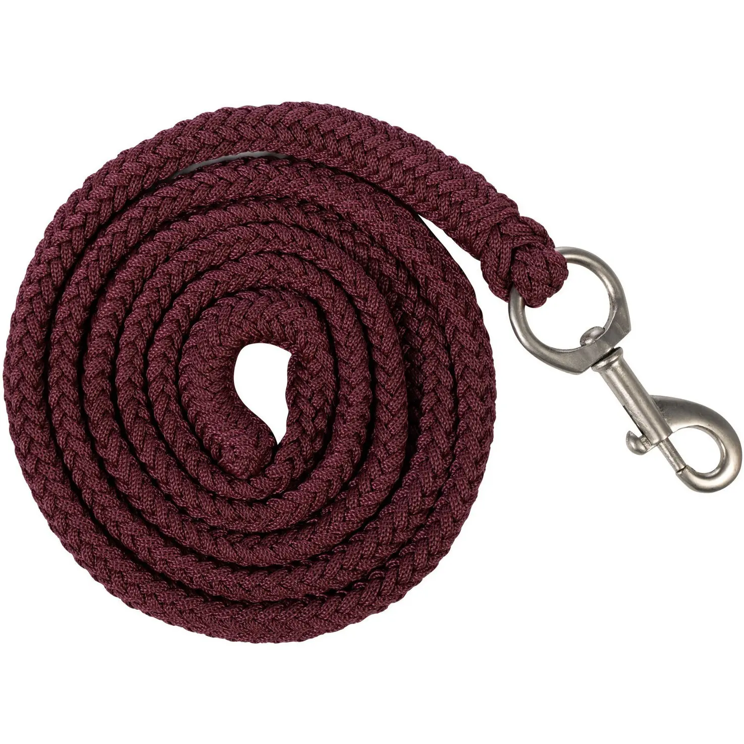 Führstrick mit Karabinerhaken SAMANTHA bordeaux