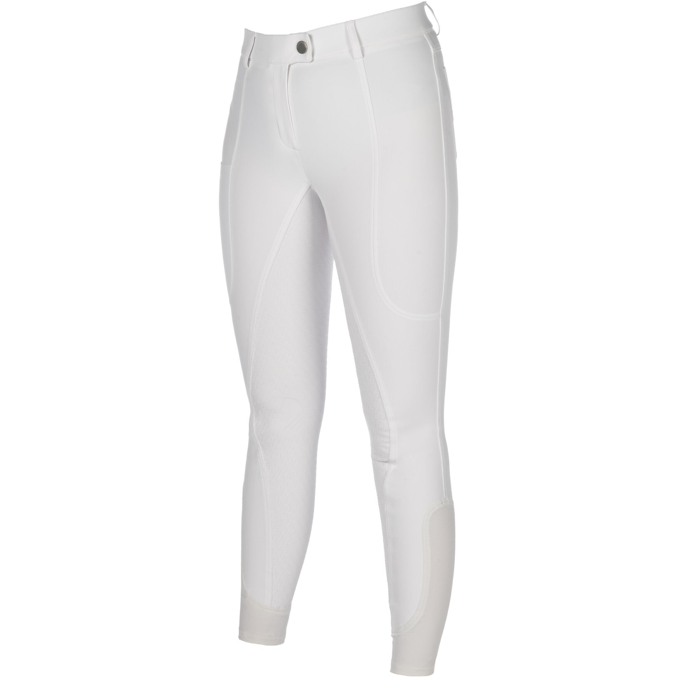 Damen Reithose Silikon Vollbesatz AMALFI weiß