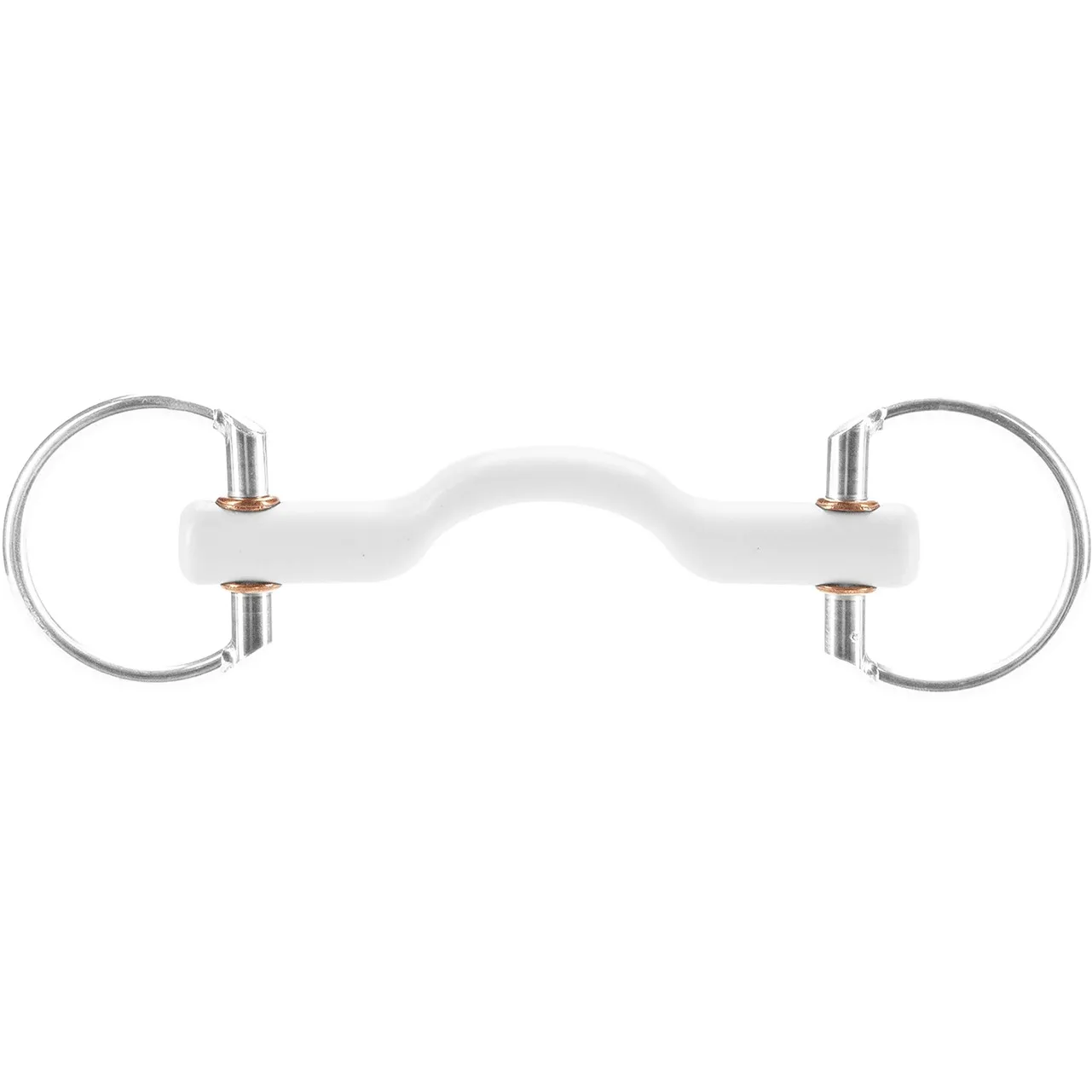 Olivenkopfgebiss mit Zungenbogenstange soft 18mm