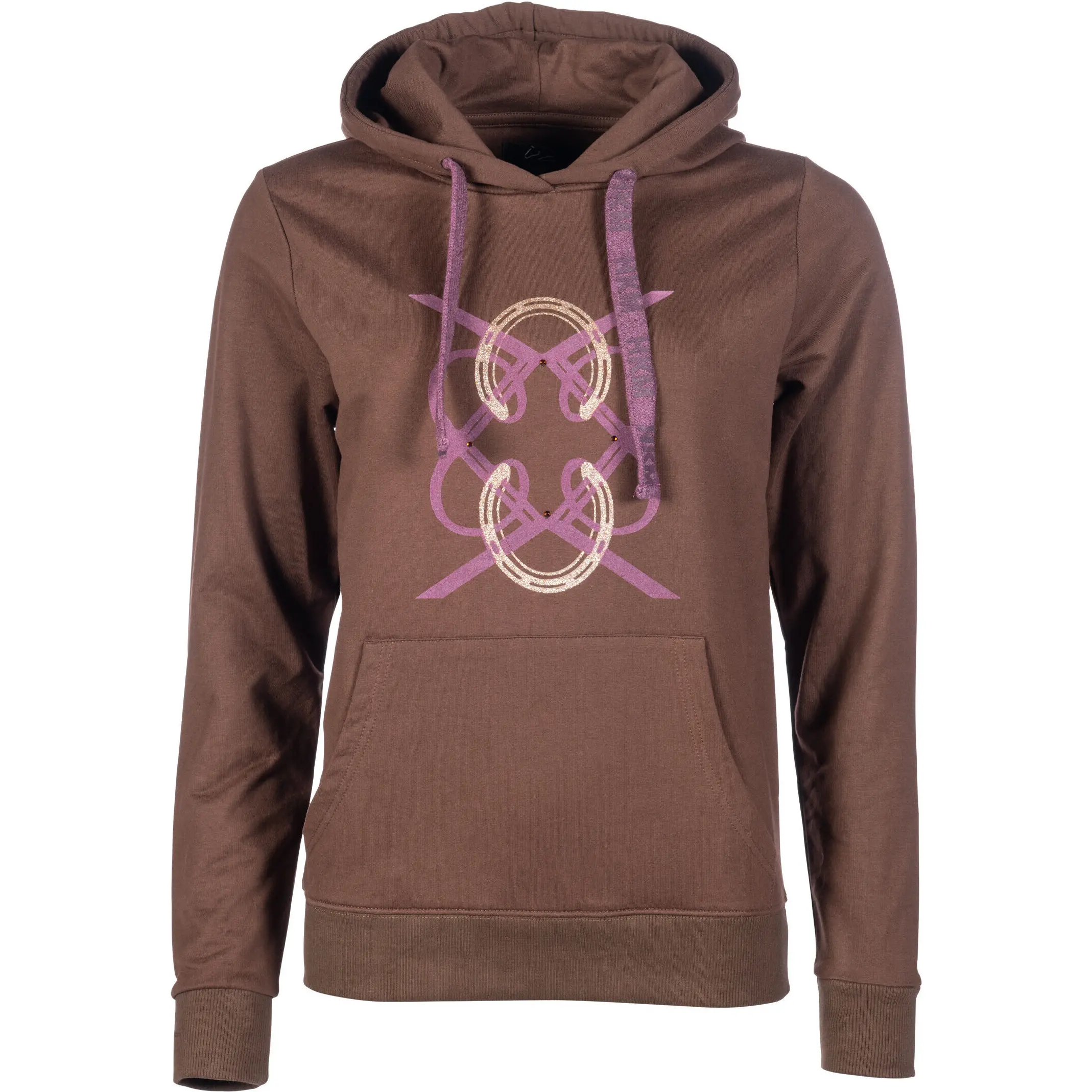 Damen Hoody ARCTIC BAY dunkelbraun