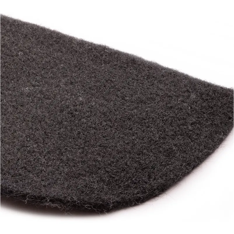 Einlagen Lammfellschabracke Polyester HINTEN schwarz