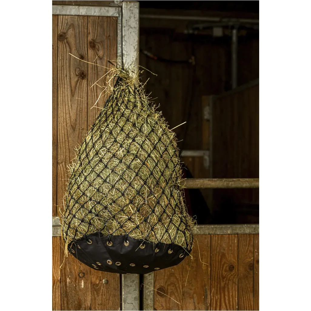 Heunetz FALLSCHIRM mit Boden schwarz