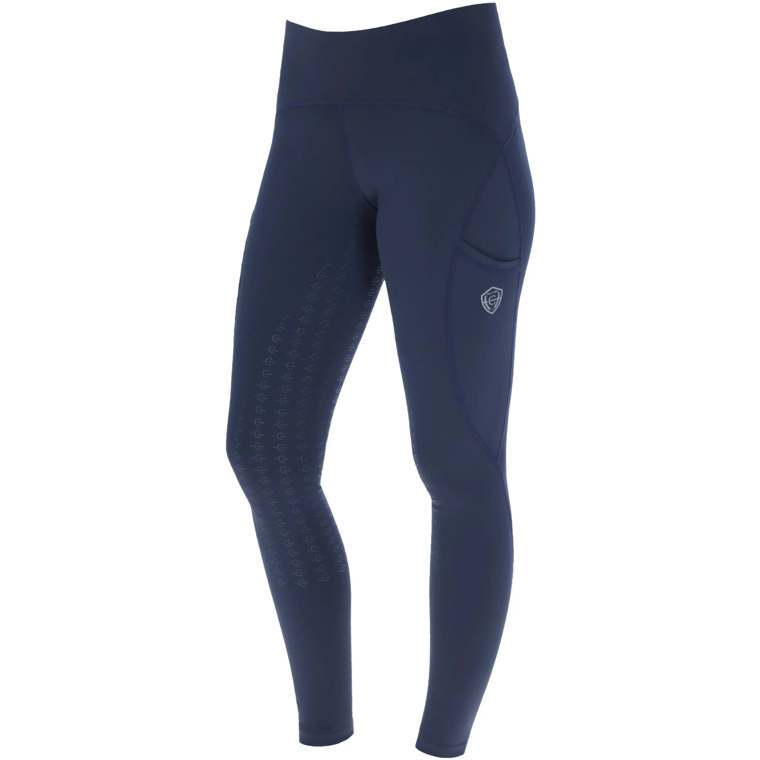 Damen Reitleggings Silikon Vollbesatz F/S 2025 dark navy