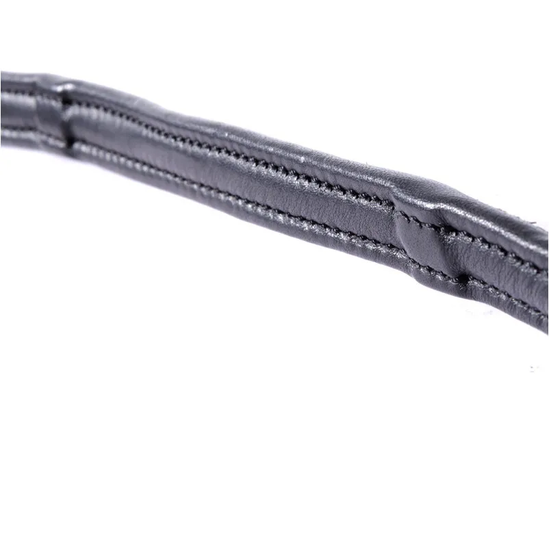 Softleder Zügel 5 Stege schwarz 16mm