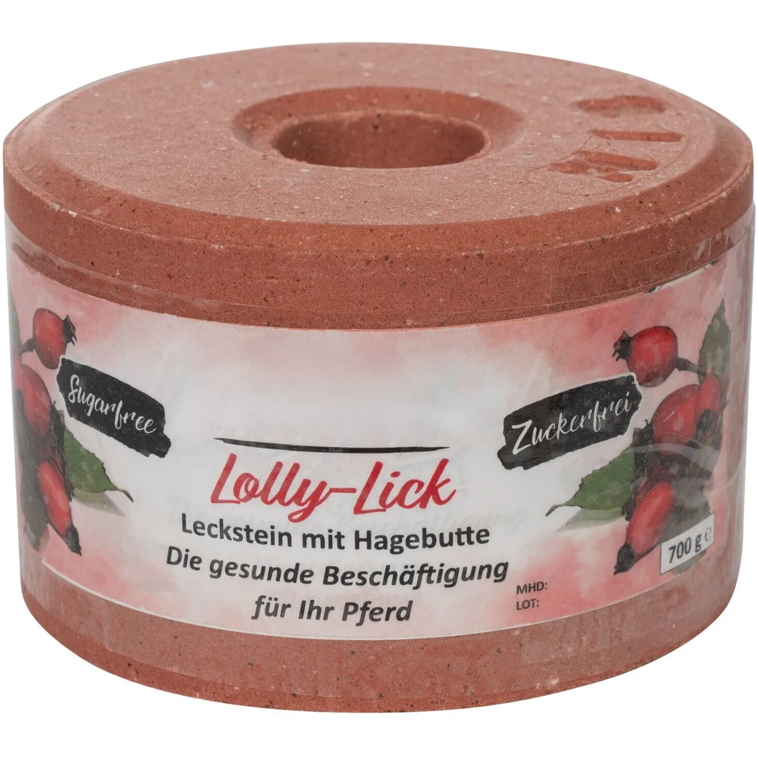 Leckstein LOLLY LICK Hagebutte 700g