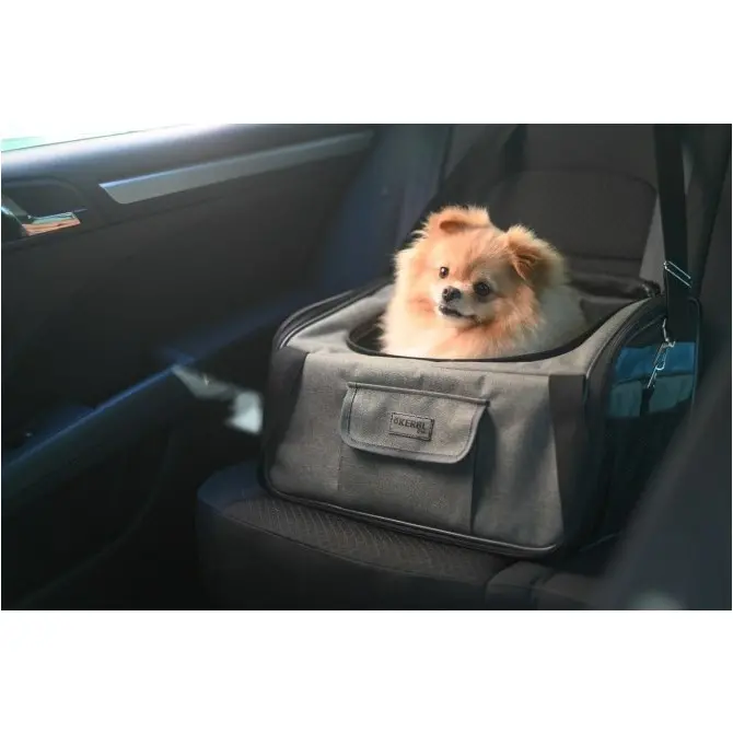 Autositztasche VACATION grau/blau