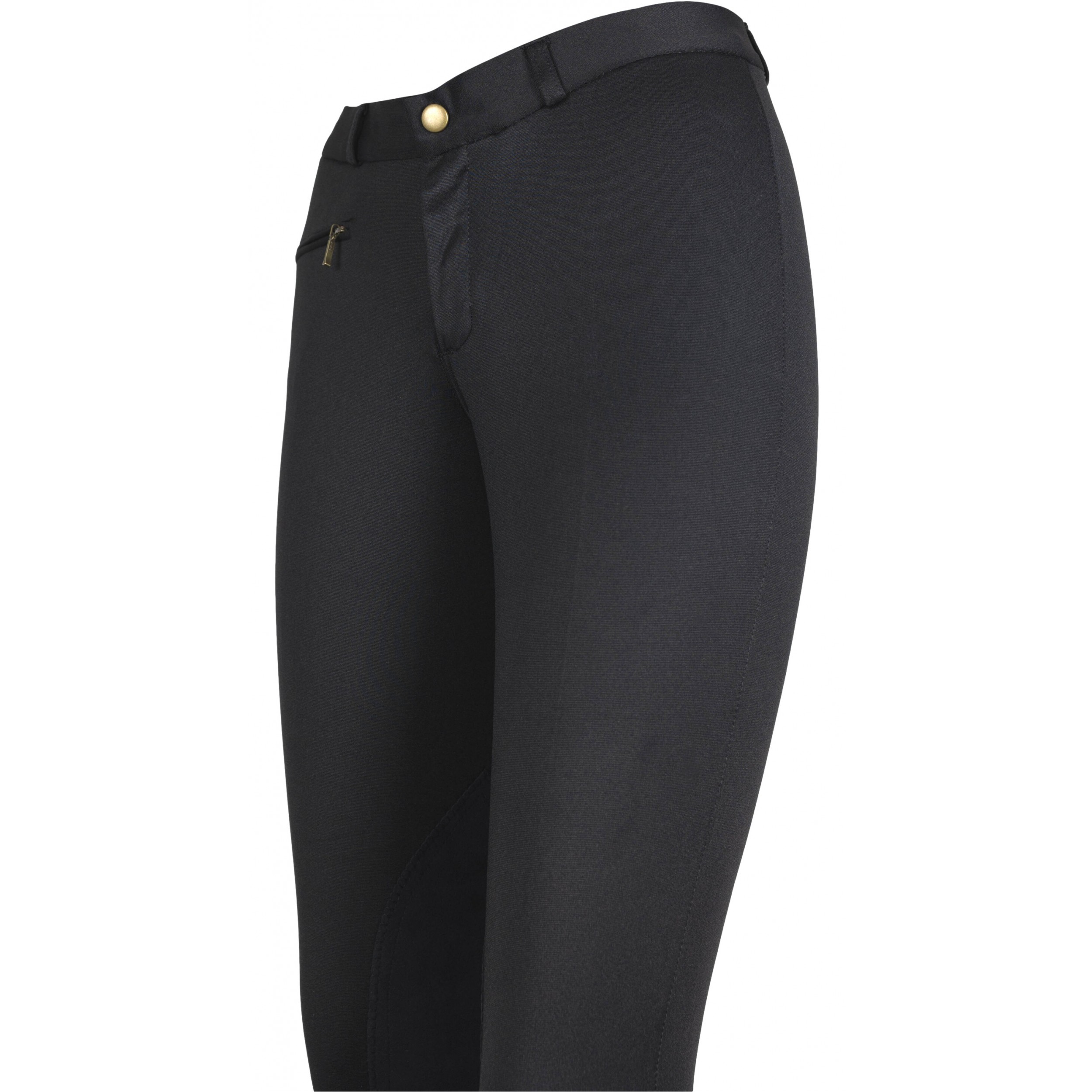 Winter Kinder Reithose Kniebesatz ESSEN schwarz