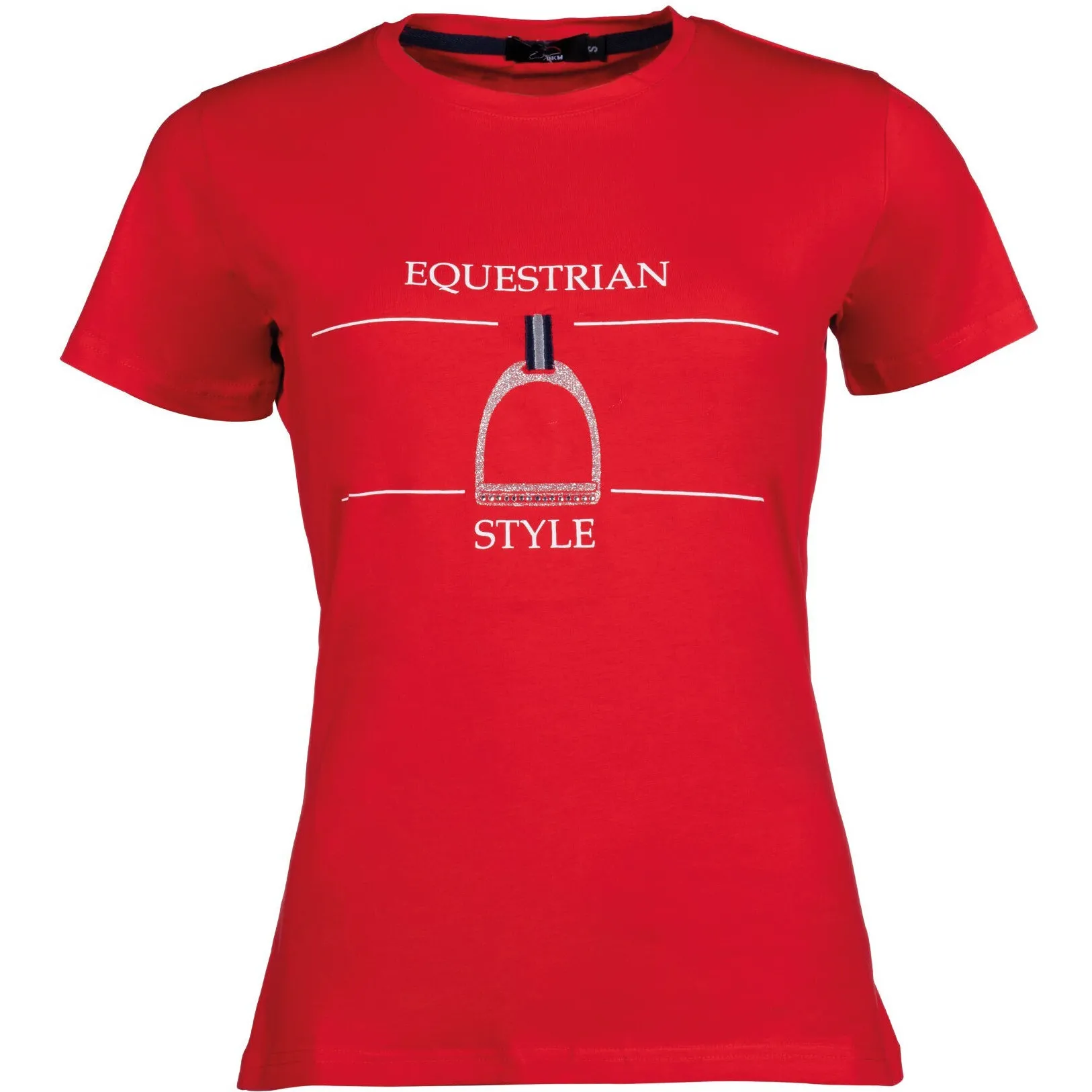 Damen T-Shirt EQUINE SPORTS STYLE rot